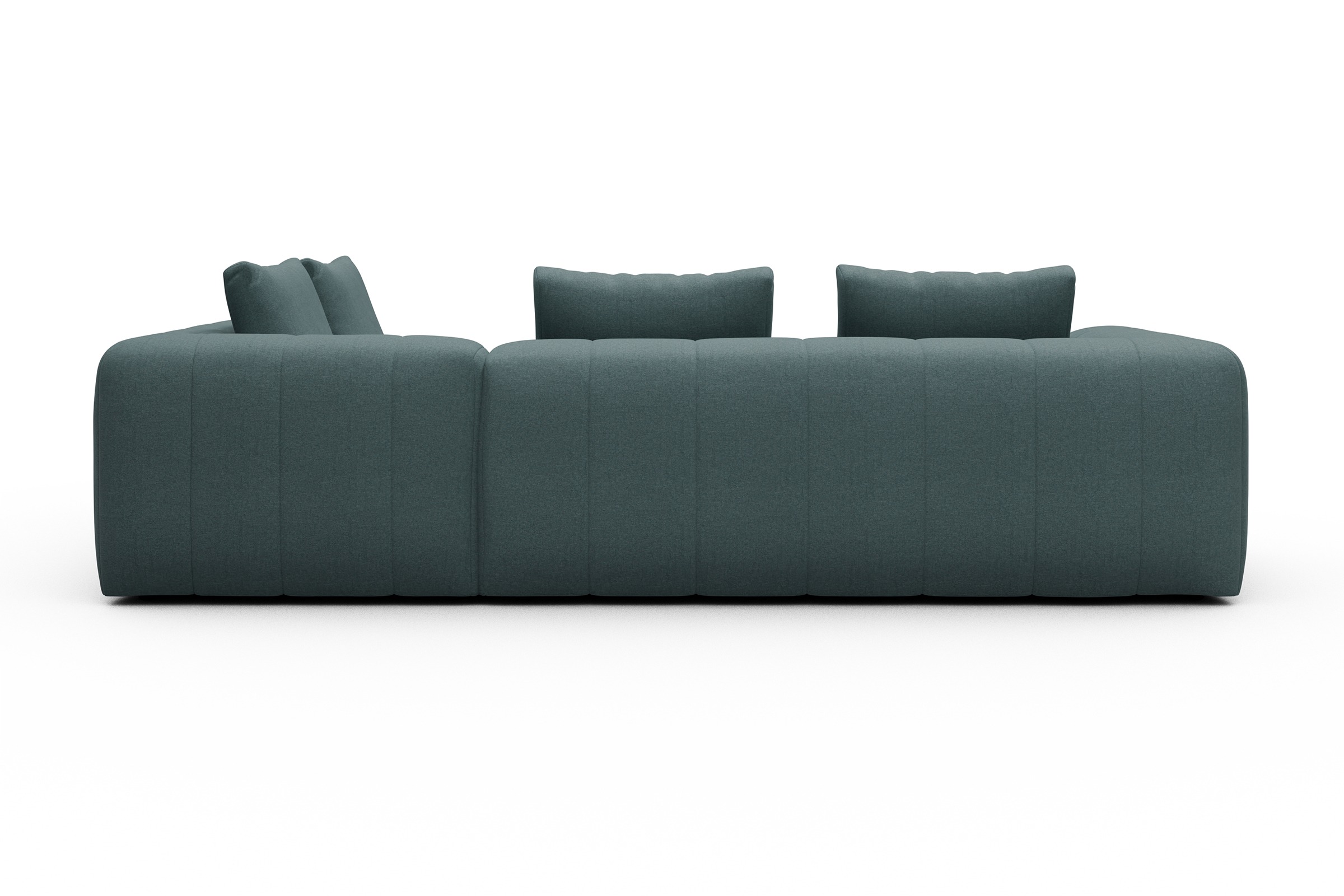 Ecksofa Hugo 2x 2,5-Sitzer Armlehne links Satya-Niagara