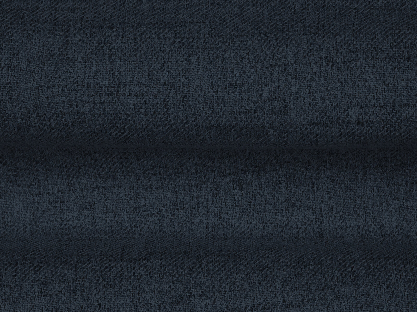 Micadoni Sessel Mamaia 1-Sitzer Strukturierter Stoff Neve Blau schwarze Beine