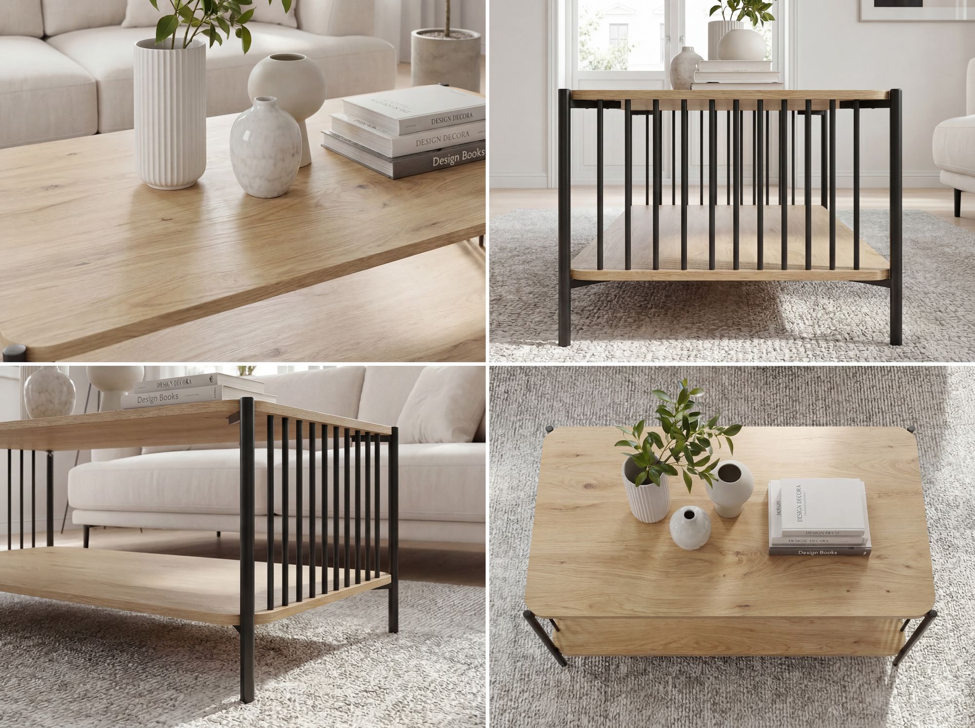 Couchtisch Sparbu Braun 110 × 60 × 42 cm