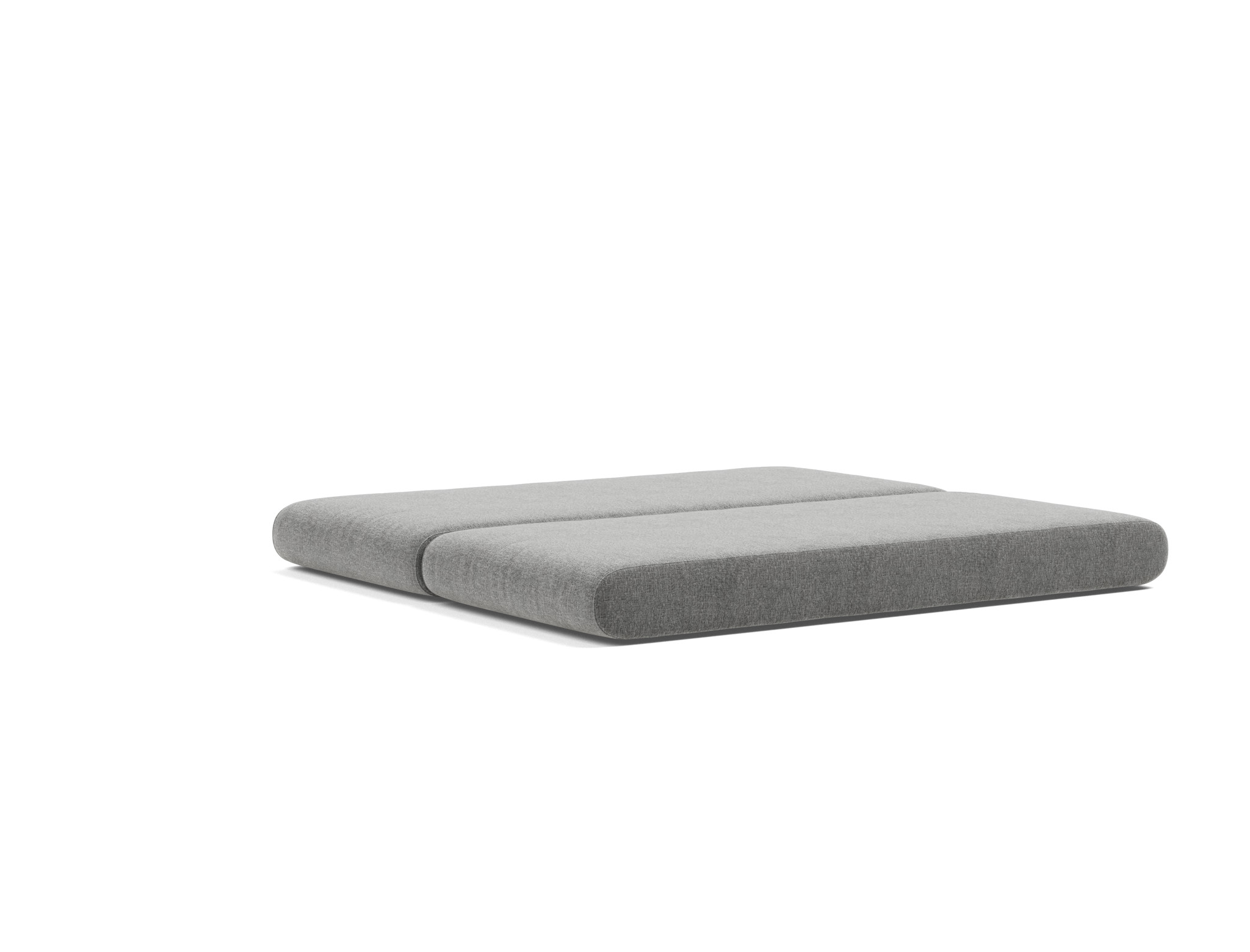 Tagesbett Circlus mit L-förmigen Armlehnen Strukturierter Stoff Twist 563-Charcoal