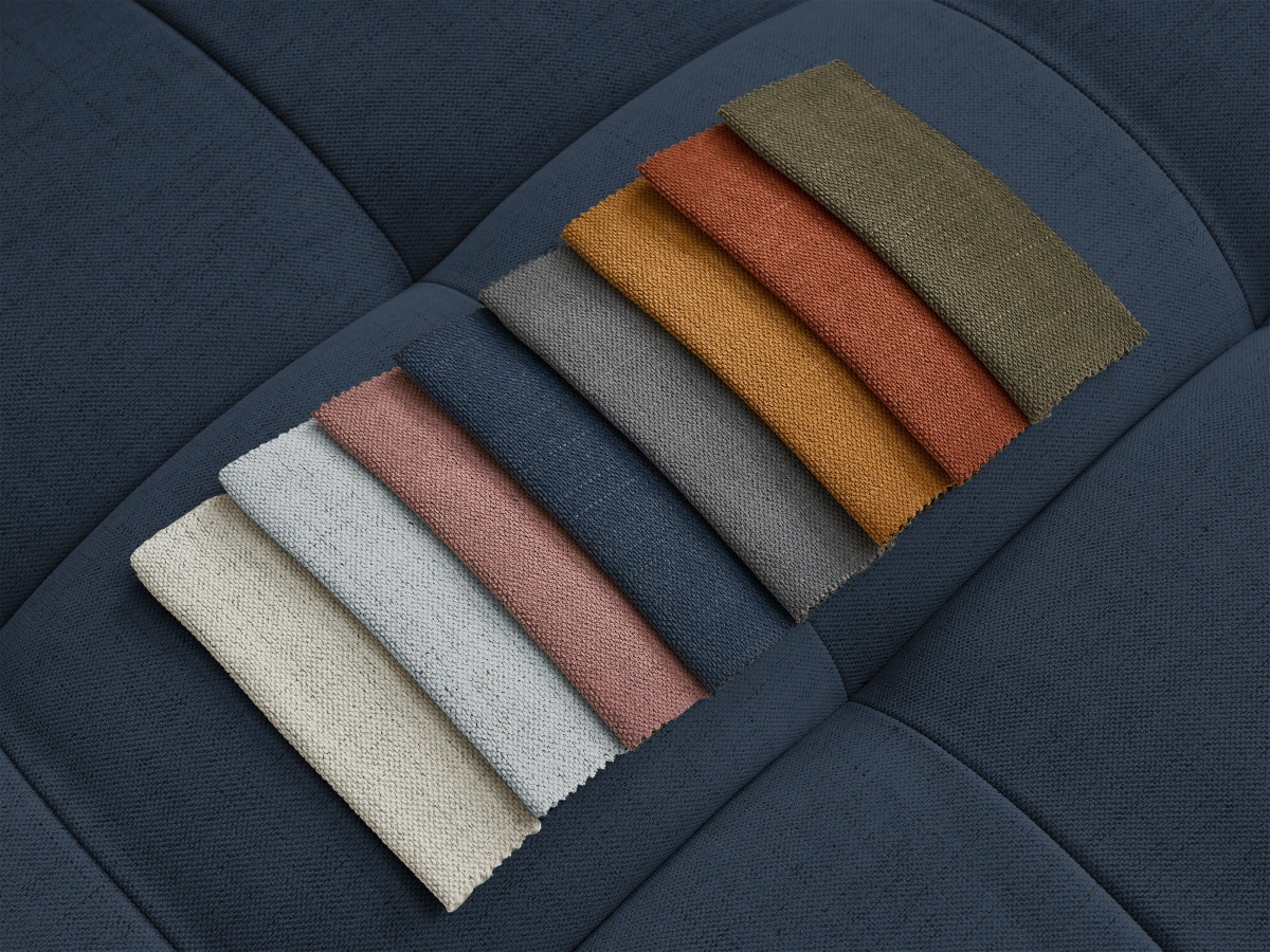 Bobochic Cloud Sofa 3-Sitzer Stoff Dunkelblau