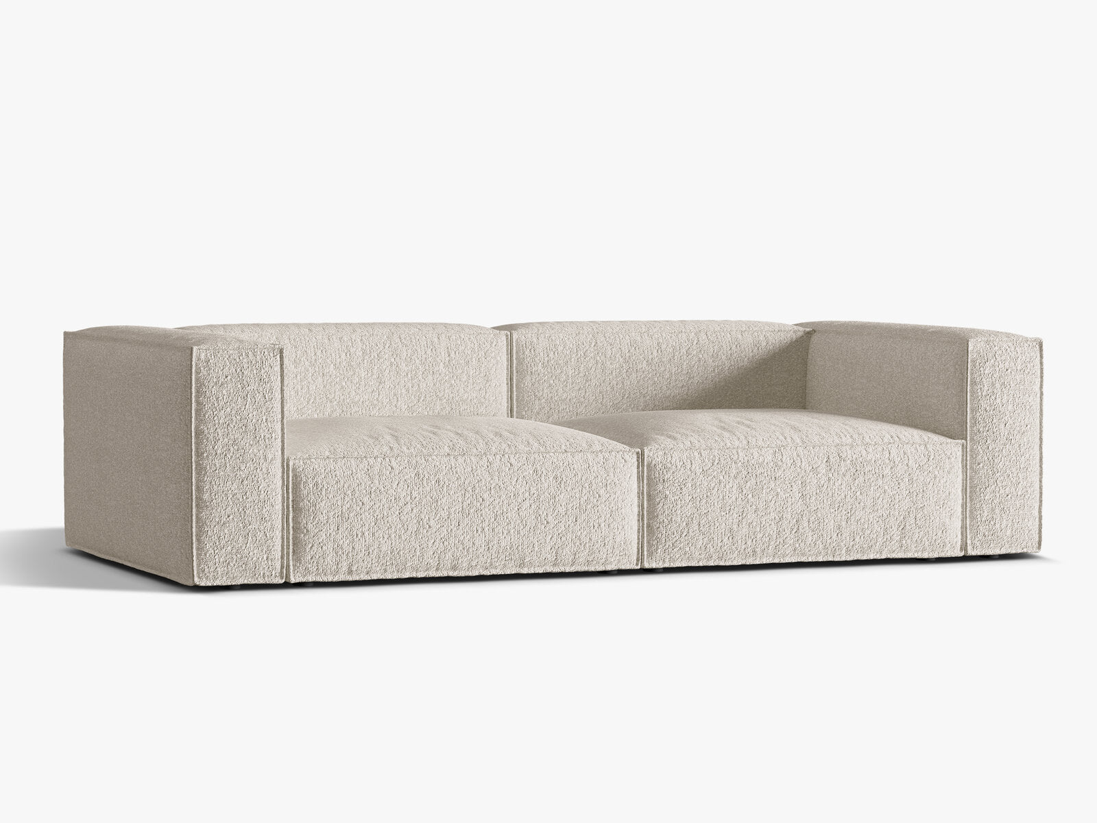 Micadoni Sofa Nuria 5-Sitzer Boucle Beige
