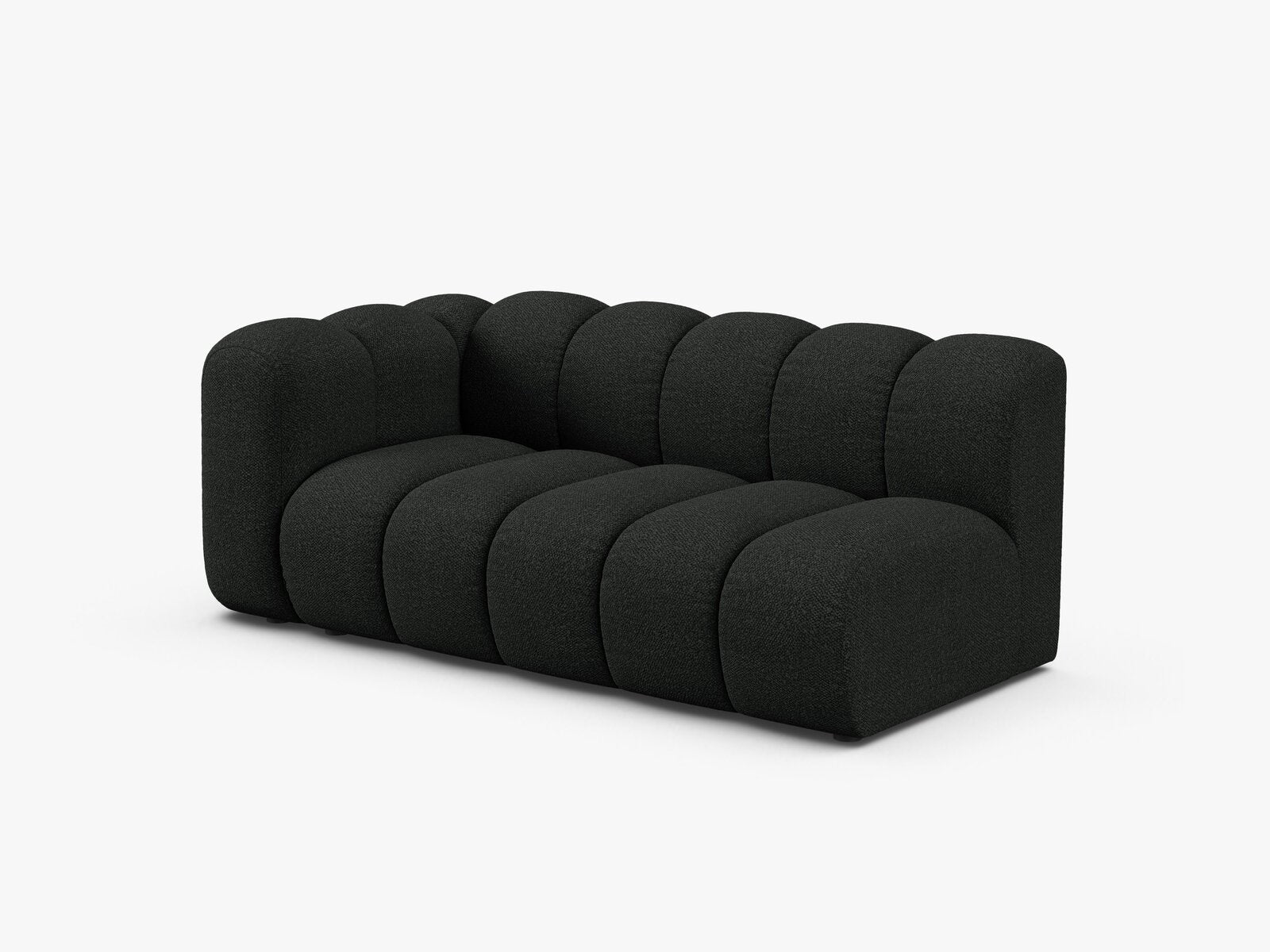 Micadoni Modul Lupine 3-Sitzer Boucle Baloo Schwarz Links