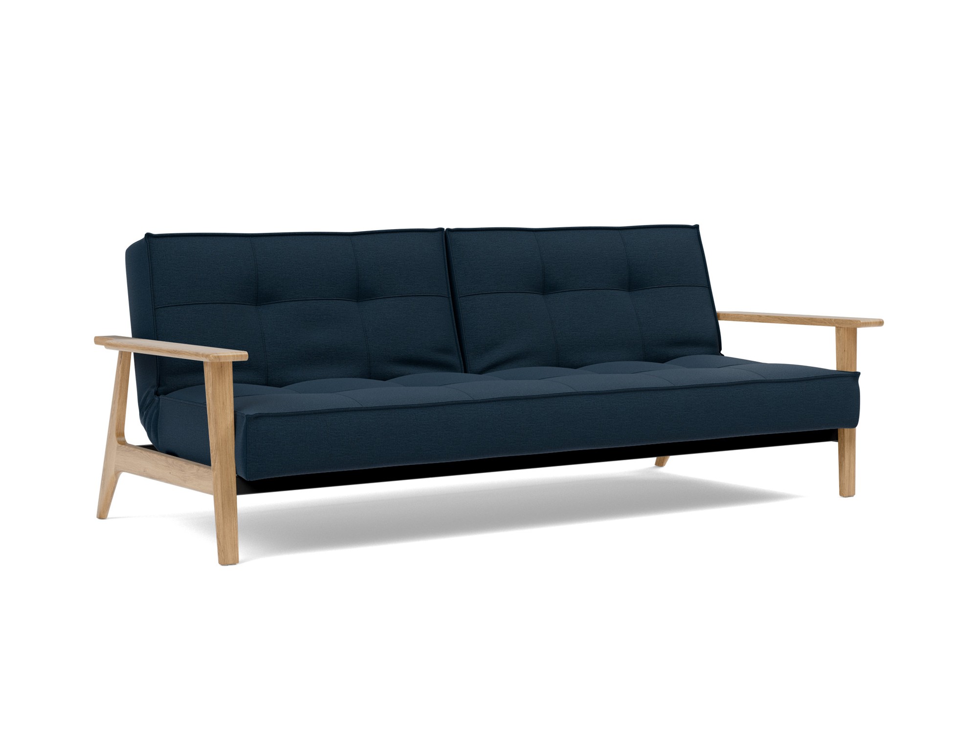 Schlafsofa Splitback Frej Flachgewebe Mixed Dance 528-Blue