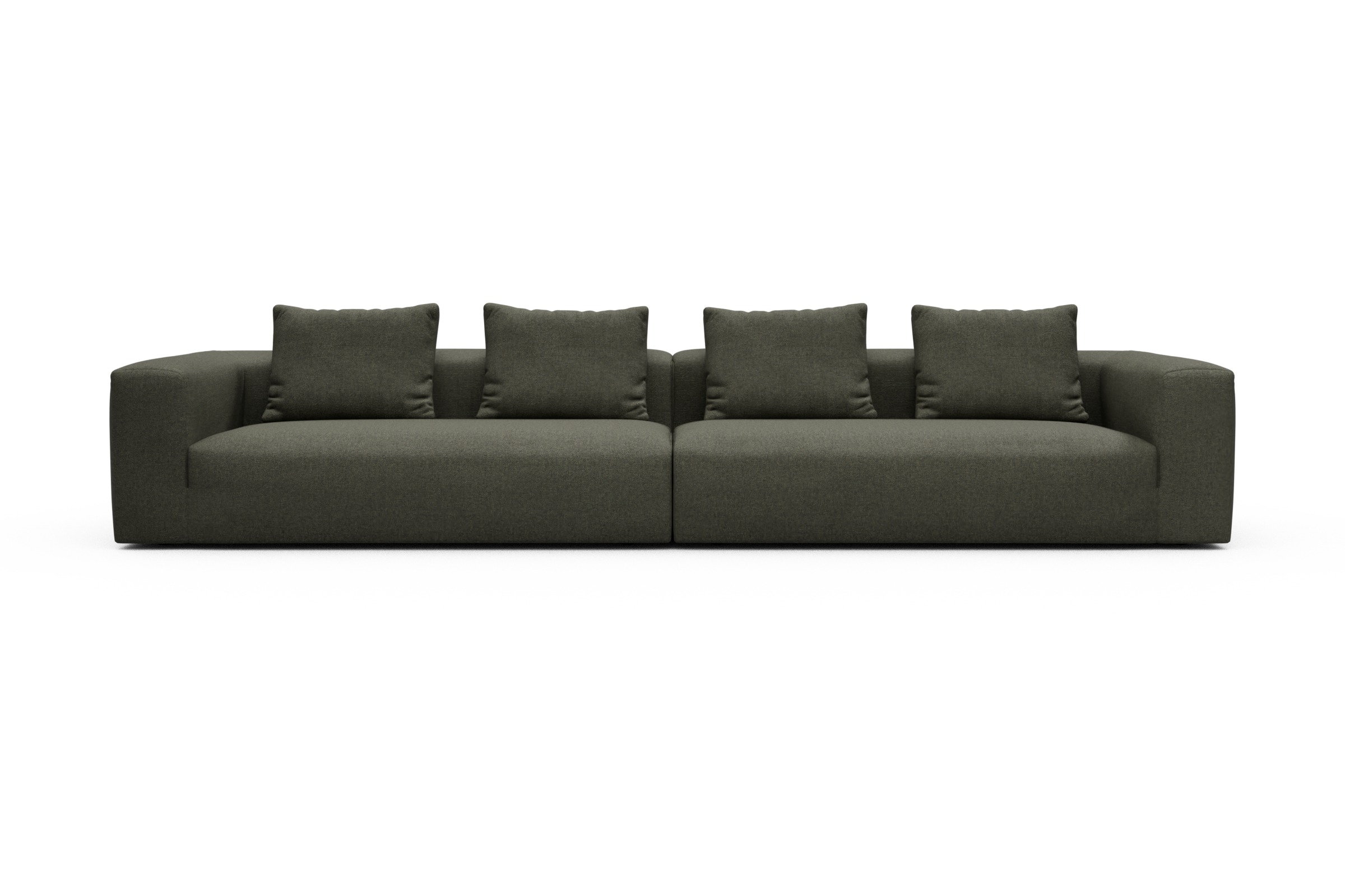 Skandi Home Modulares XXL Sofa Fred 5-Sitzer Sama-Winter-Moss moebelfaktor