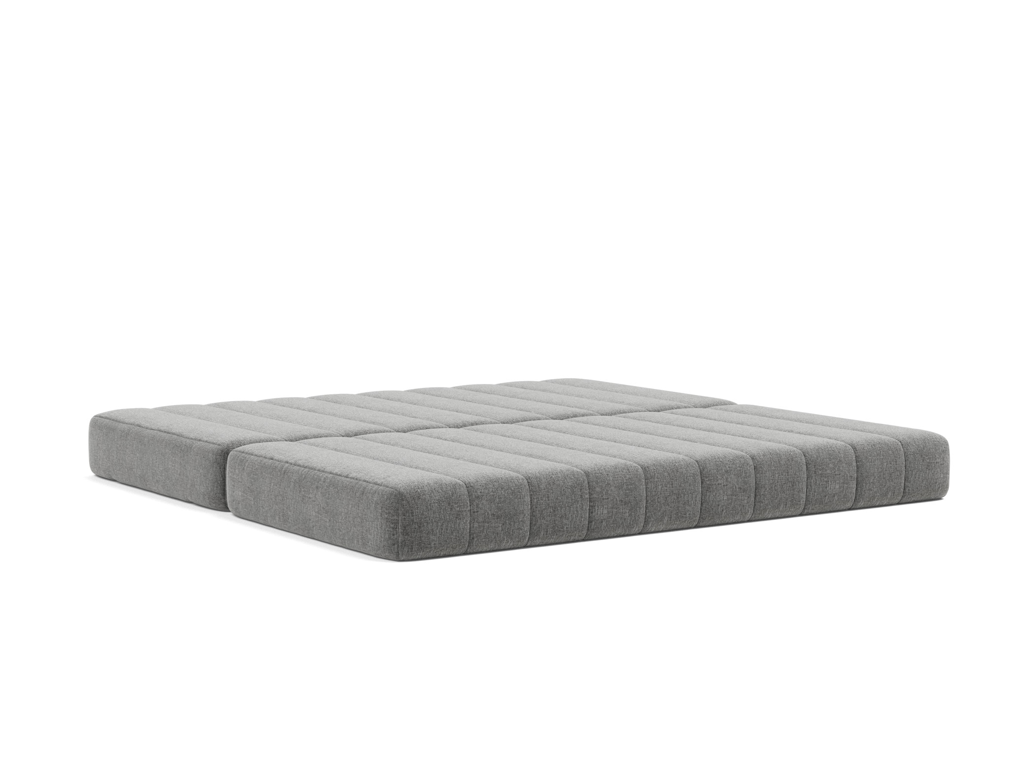 Schlafsofa CozyPad Strukturierter Stoff Twist 563-Charcoal