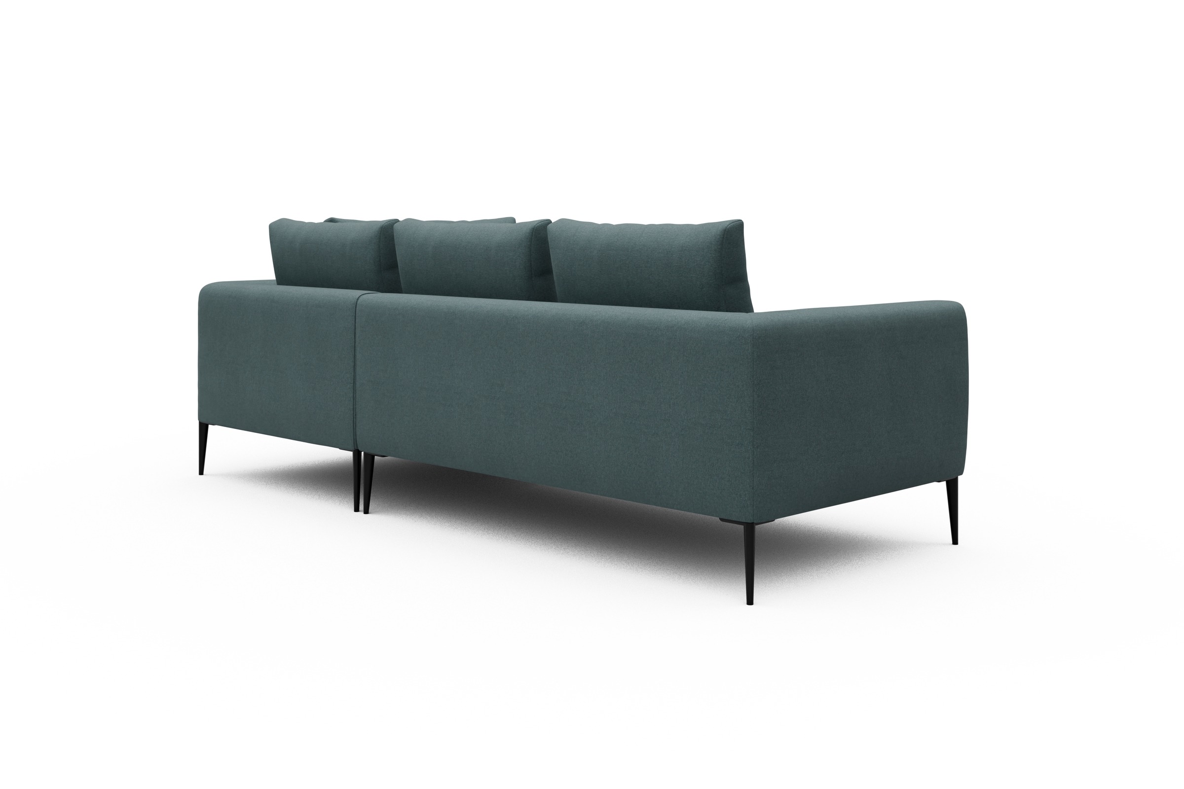 Ecksofa Paul Relax-Ecke rechts mit 2-Sitzer Satya-Niagara