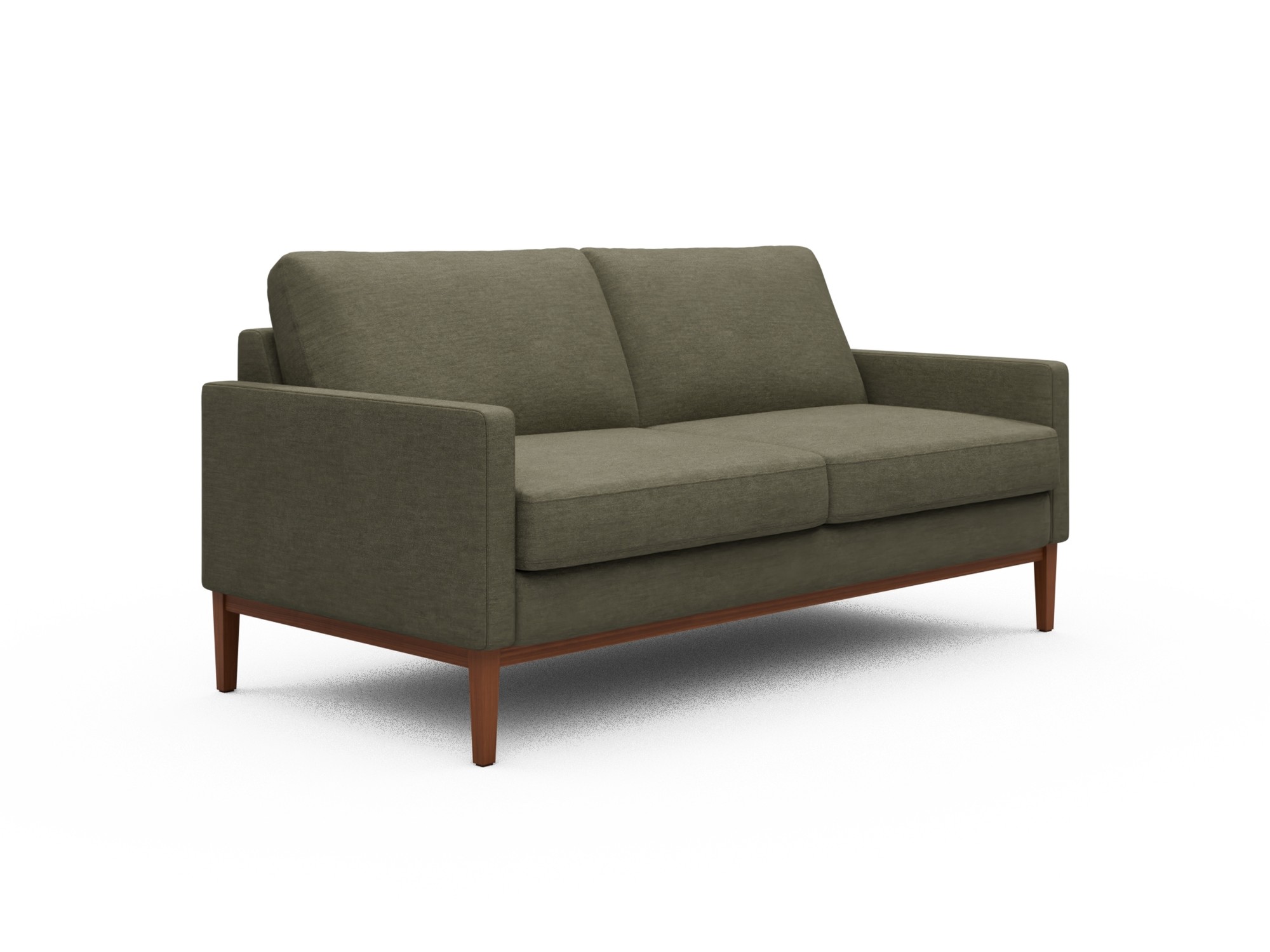 Skandi Home Sofa Bodo 2,5-Sitzer Vivus-Dusty-Olive moebelfaktor