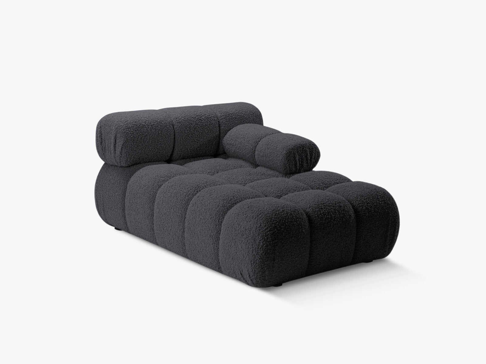 Micadoni Recamiere Bellis Rechts Boucle Rolf Graphit