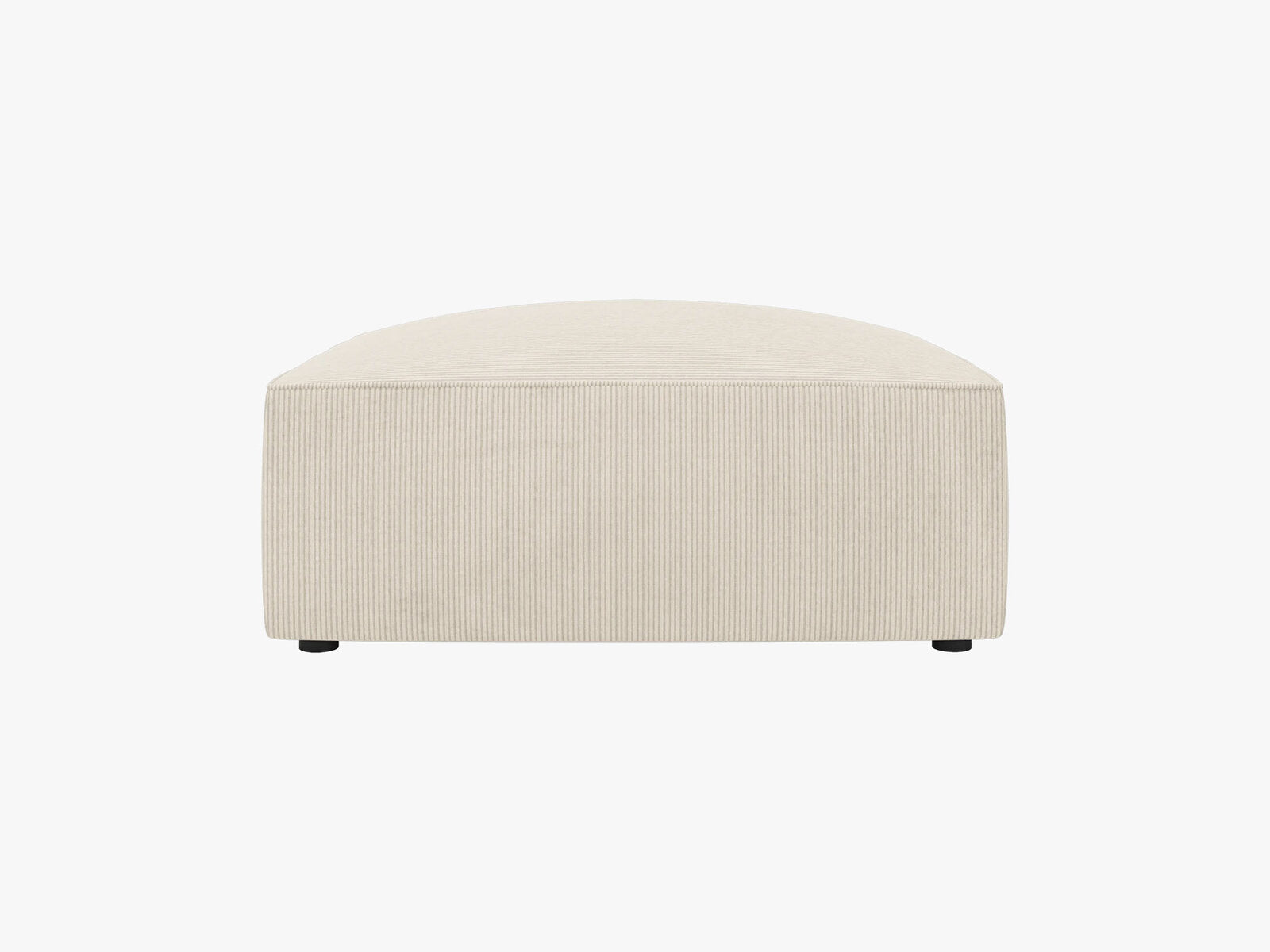Micadoni Hocker Ruby 1-Sitzer Kord Scala Helles Beige