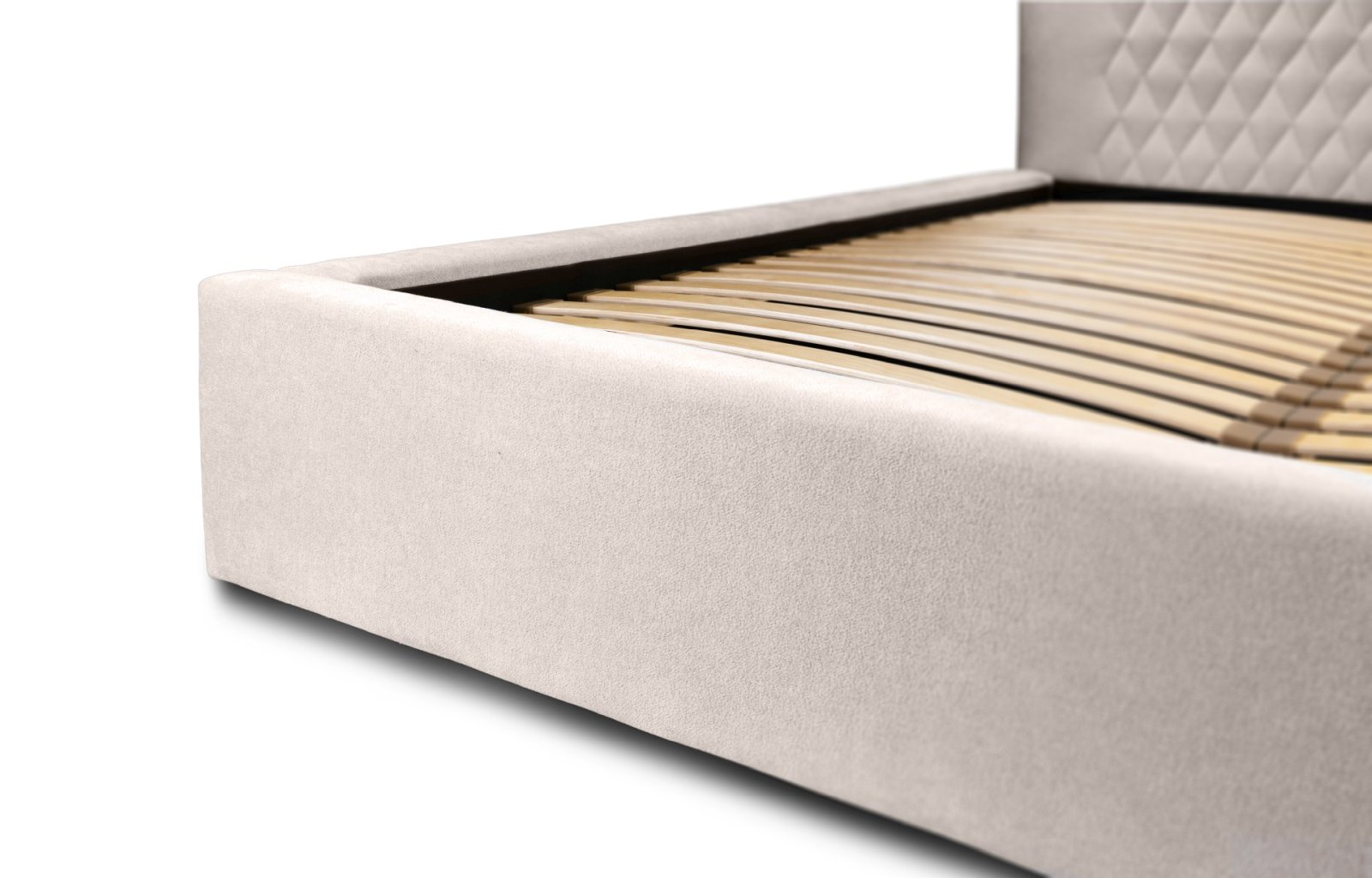 Polsterbett Orio Chenille 160x200 mit Metallrahmen Ditra-New 20