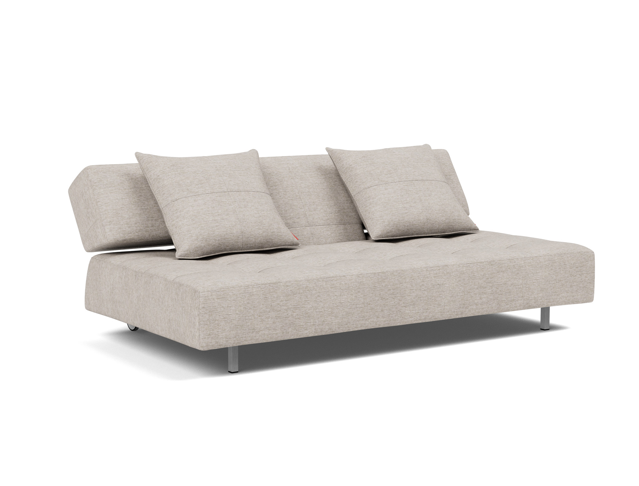 Schlafsofa Long Horn D.E.L. Chenille Yuveno 471-Sand