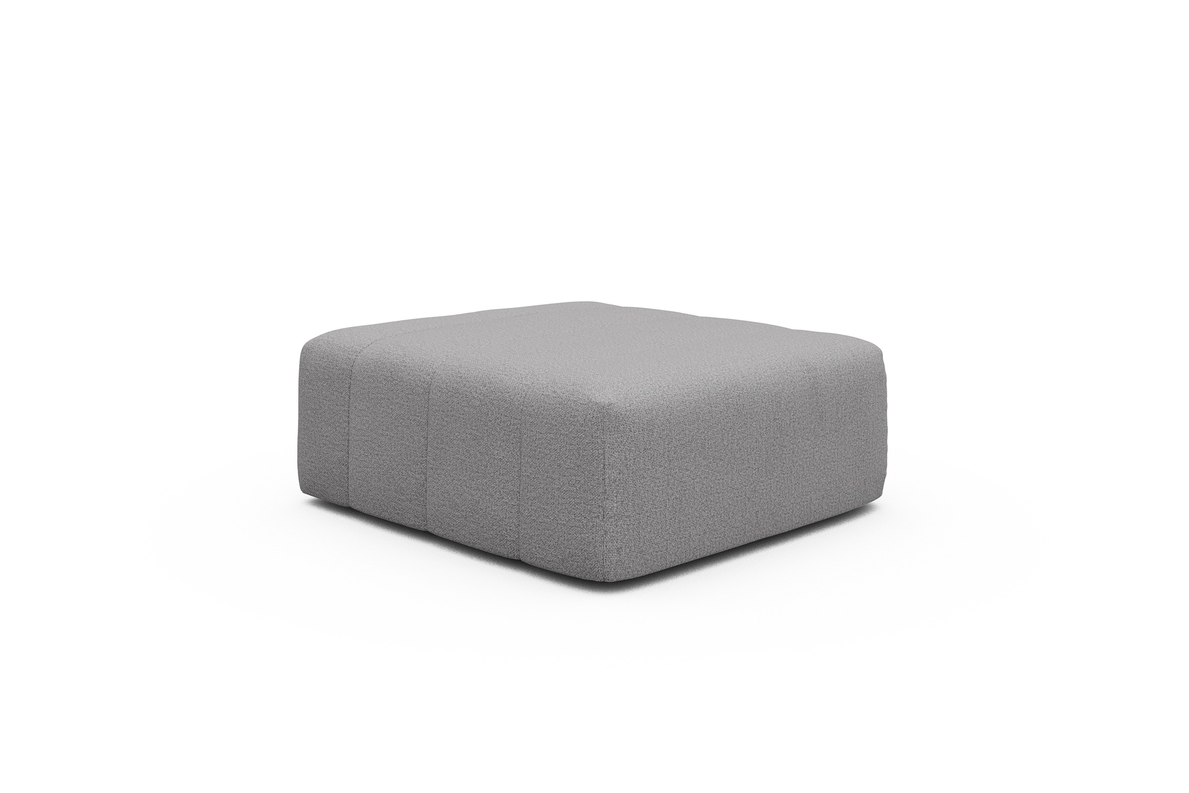 Sitzhocker Hugo Ottomane Sama-Grey