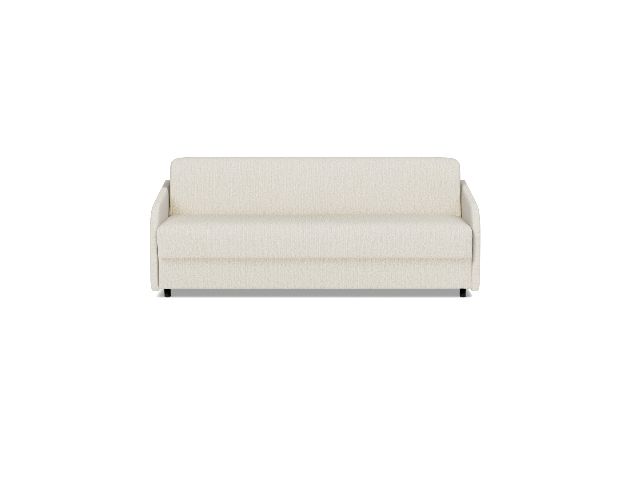 Schlafsofa Eivor mit Memory-Matratze 160 Boucle Skandi 531-Off-White