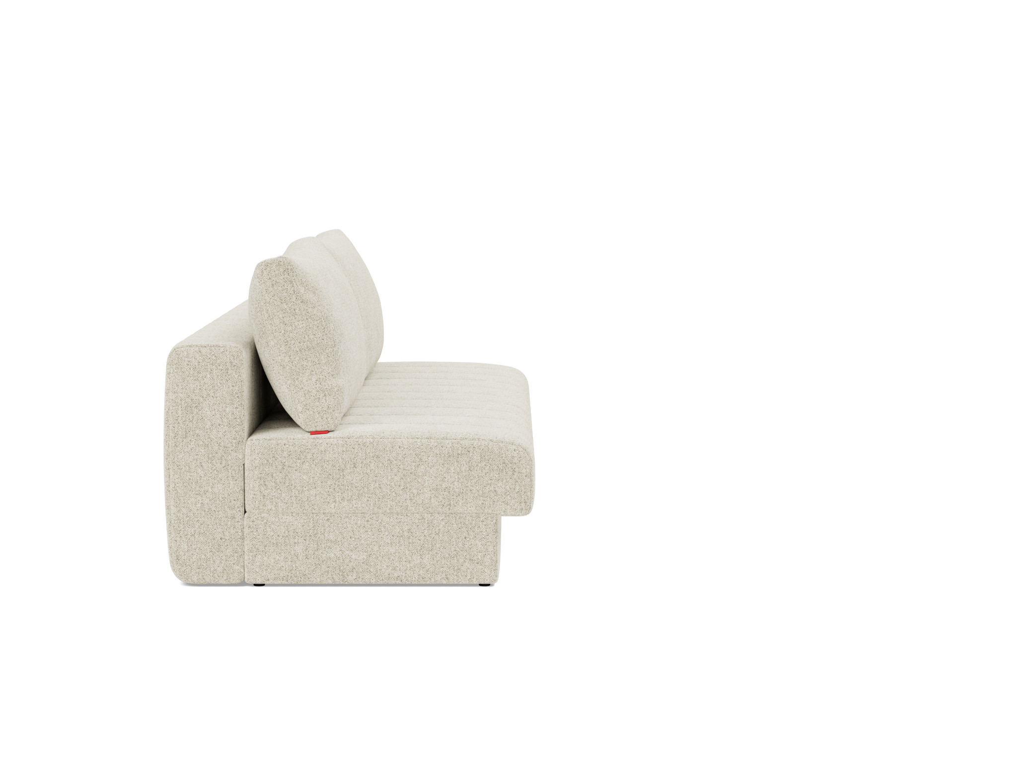 Schlafsofa Akello Strukturierter Stoff Taura 357-Off-White