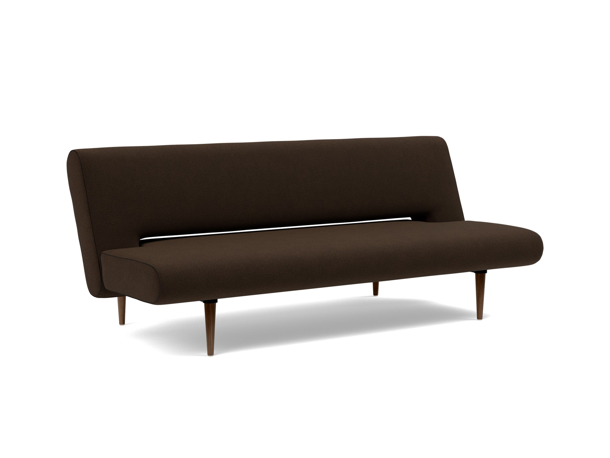 Schlafsofa Unfurl Strukturierter Stoff Taura 358-Chocco