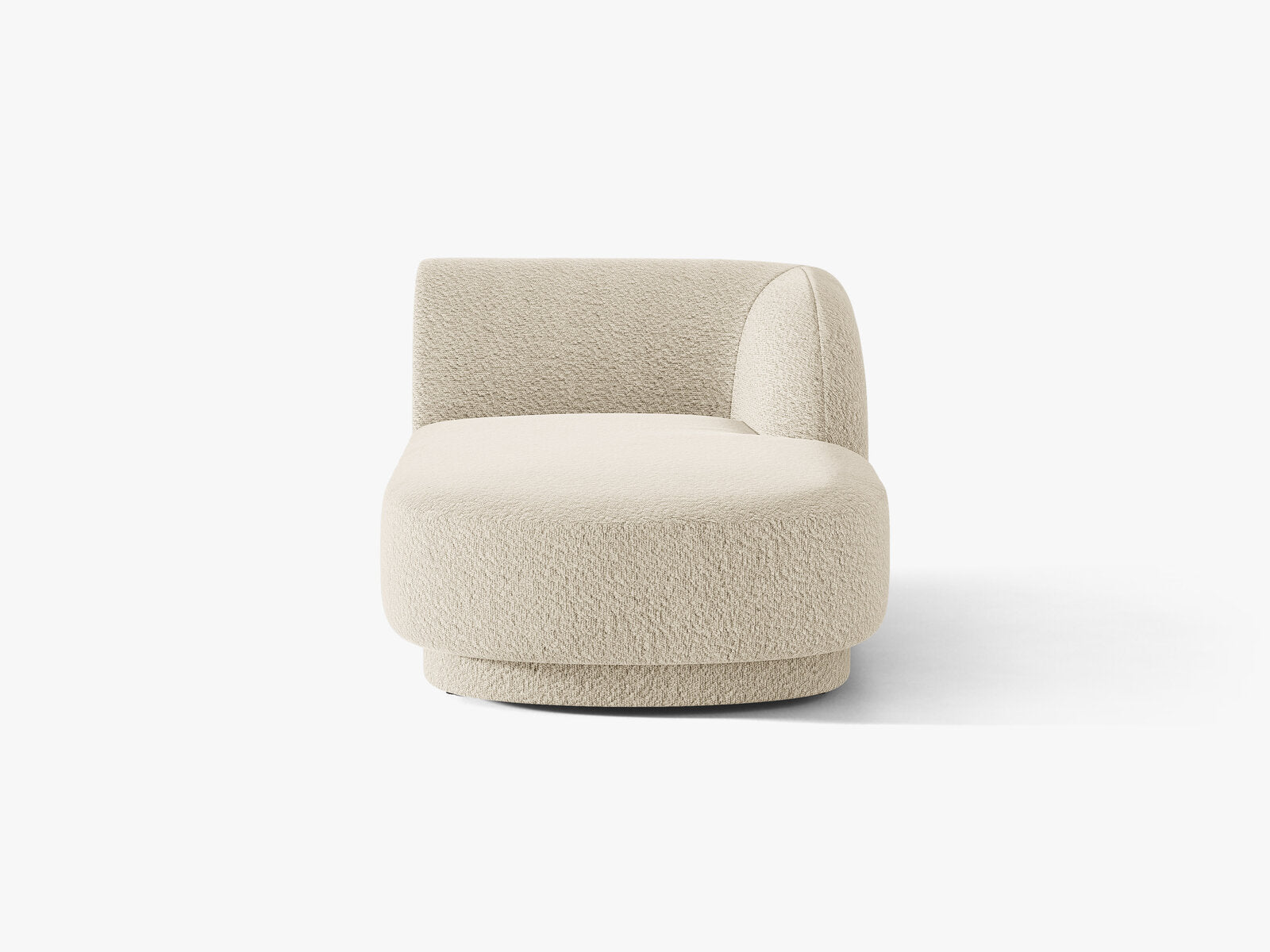 Micadoni Modul Miley 2-Sitzer Rechts Boucle Baloo Beige
