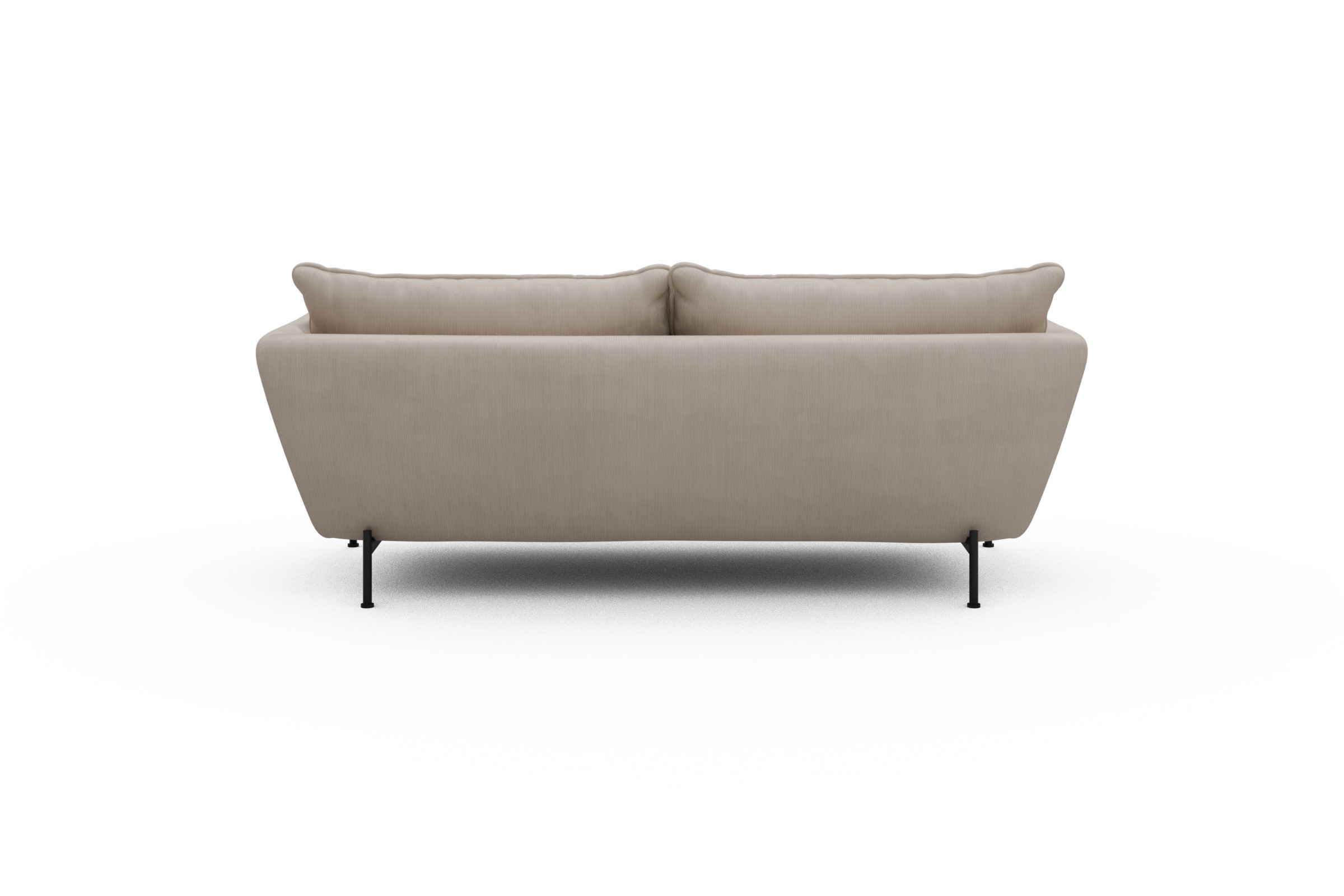 Sofa Anton PREMIUM 2-Sitzer Cordufine-Off-White