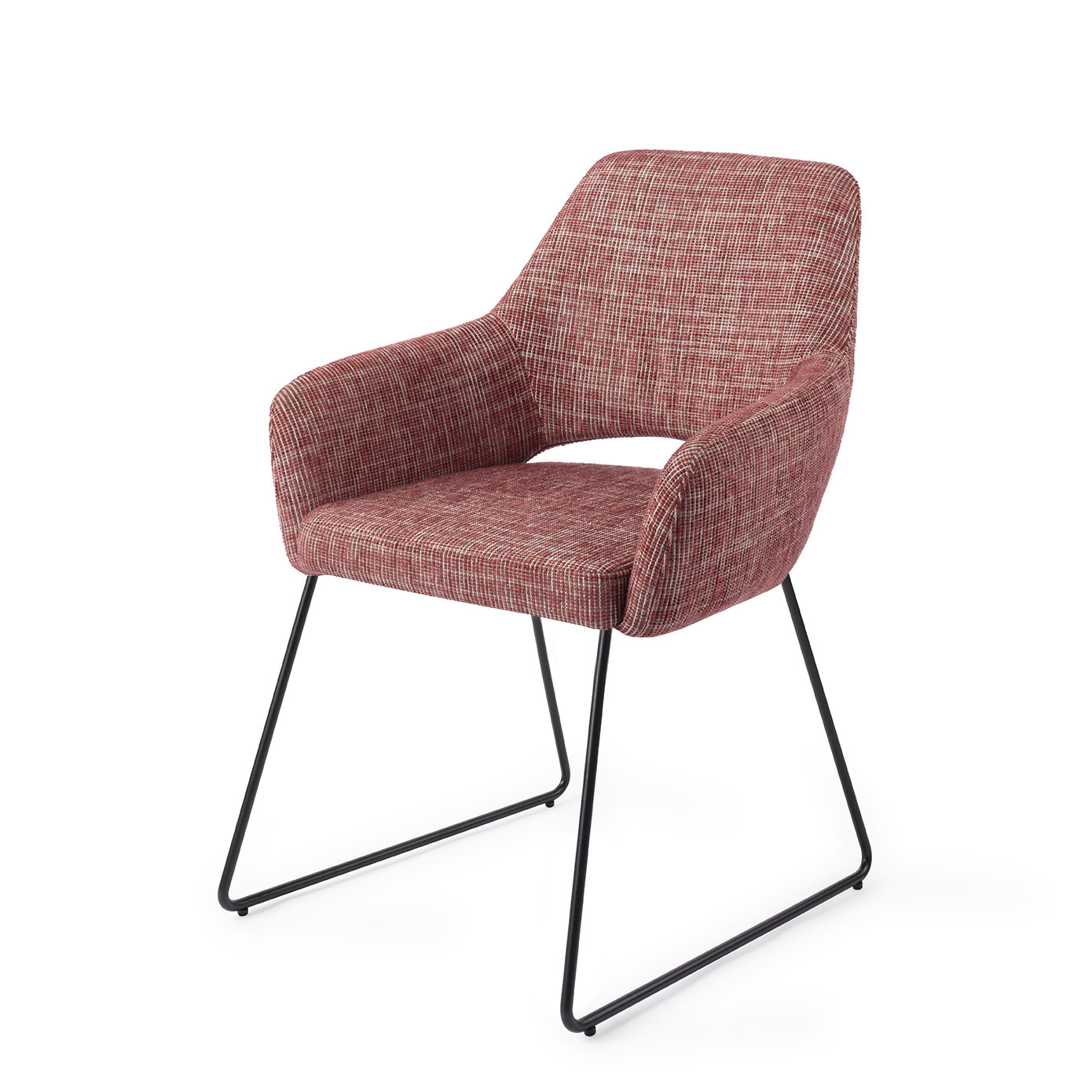 Jesper Home Esszimmerstuhl Yanai Berry Bars Slide Schwarz