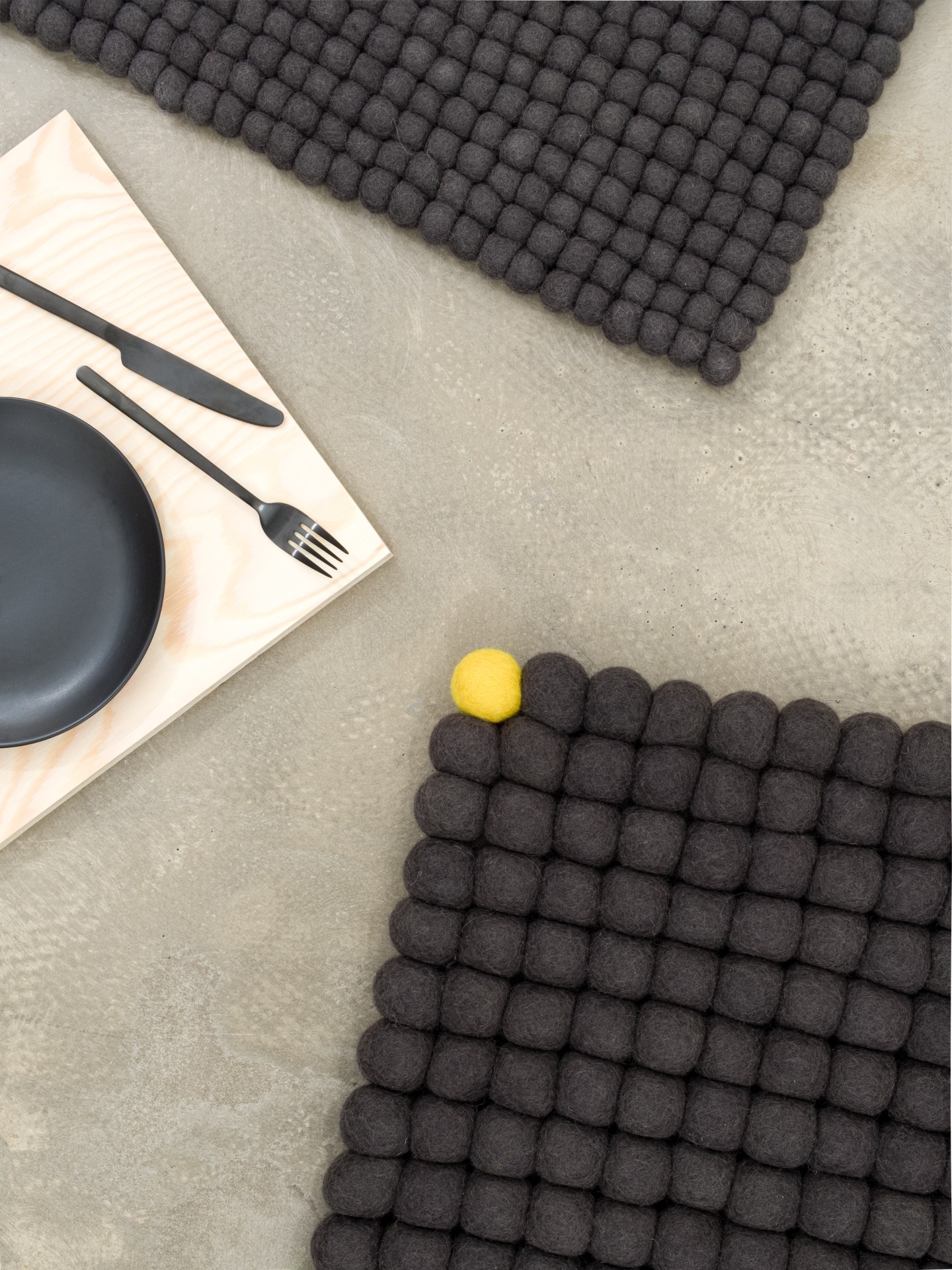 myfelt Big One anthrazit - 50x70 cm