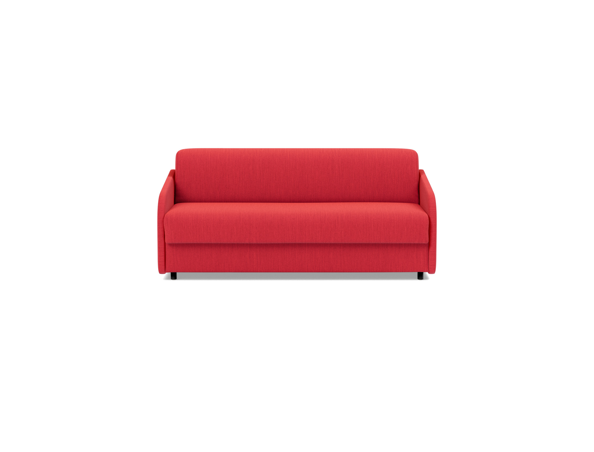 Schlafsofa Eivor mit Memory-Matratze 140 Flachgewebe Elegance 511-Red