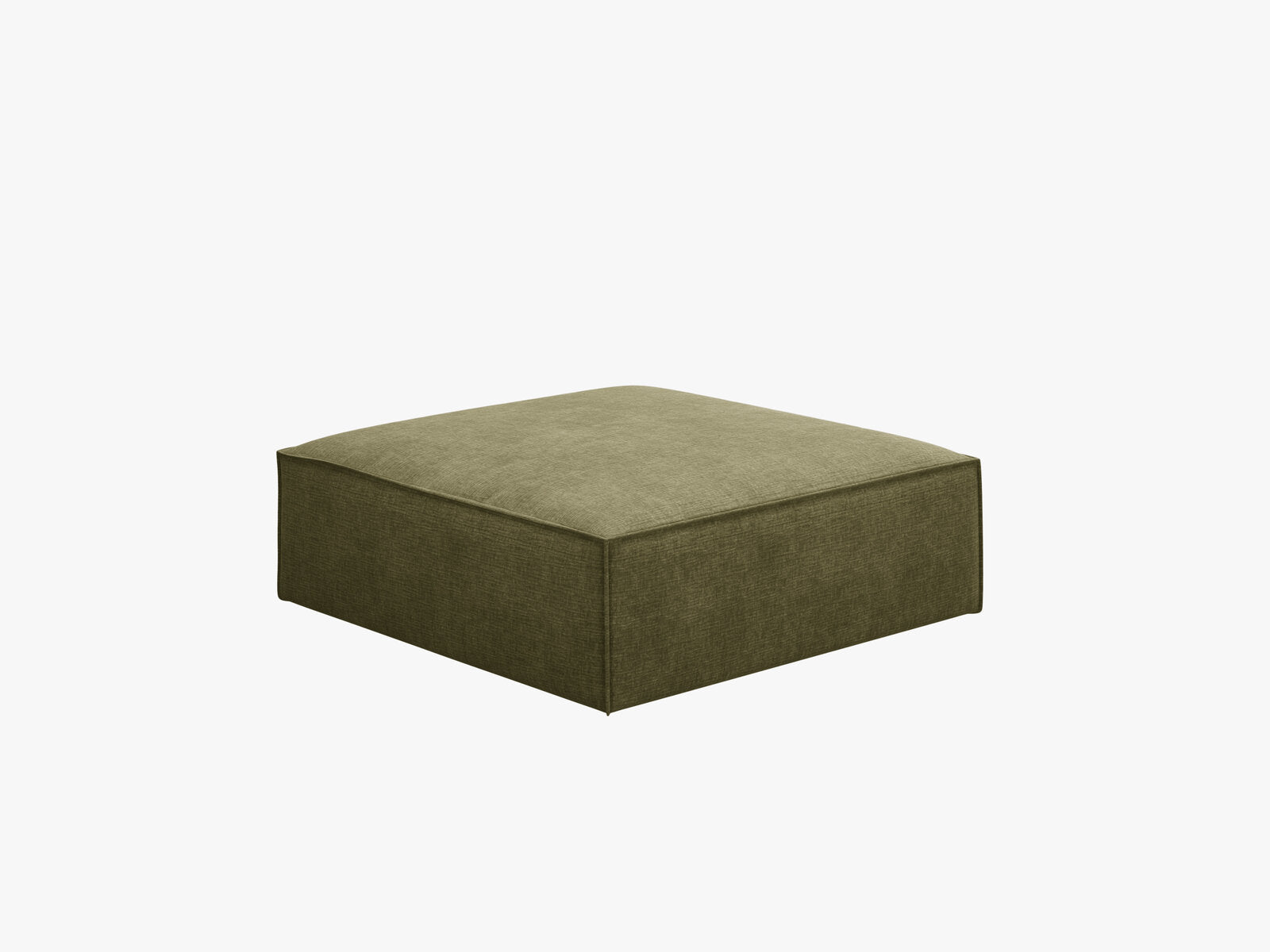 Micadoni Hocker Kaelle 1-Sitzer Chenille Over The Horizon Grün