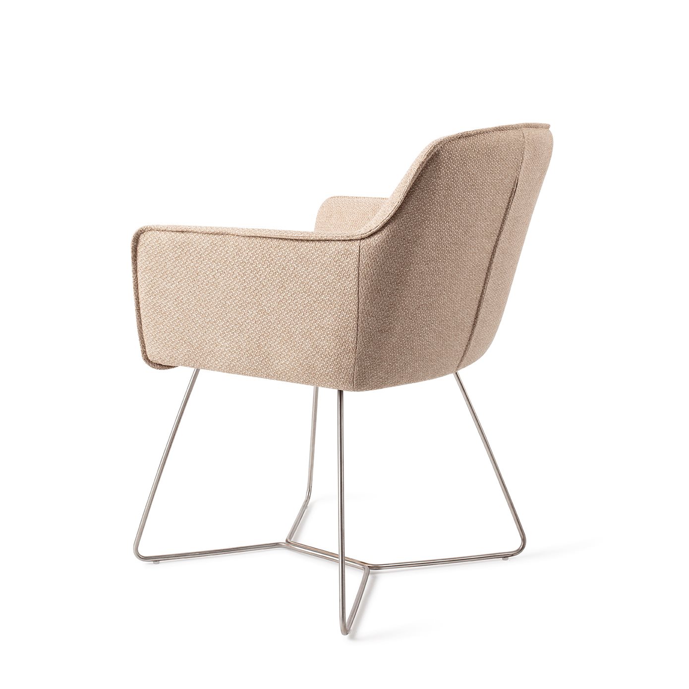Jesper Home Esszimmerstuhl Hofu Wild-Walnut Beehive Stahl