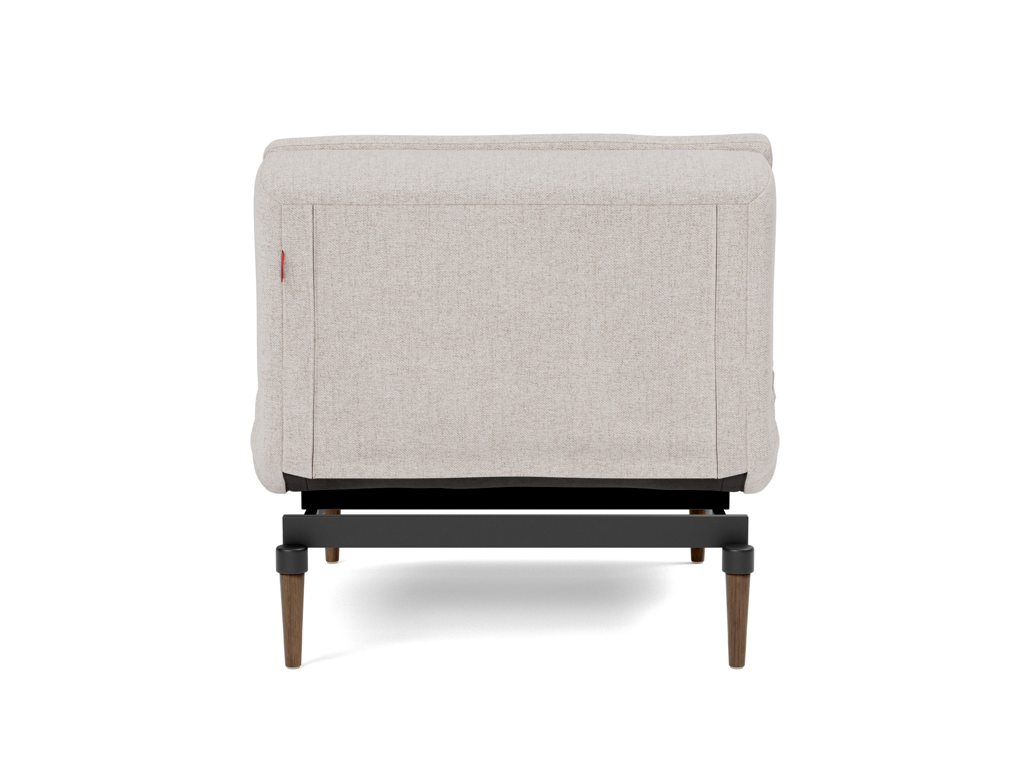 Sessel Dublexo Strukturierter Stoff Weda 300-Weda-Sand Beine Styletto Eiche dunkel