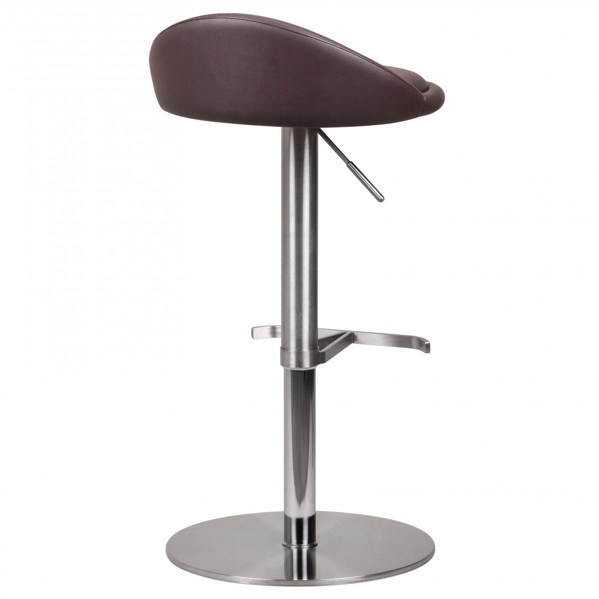 Barhocker Vigra Metall Braun Ø 43 × H 90 cm