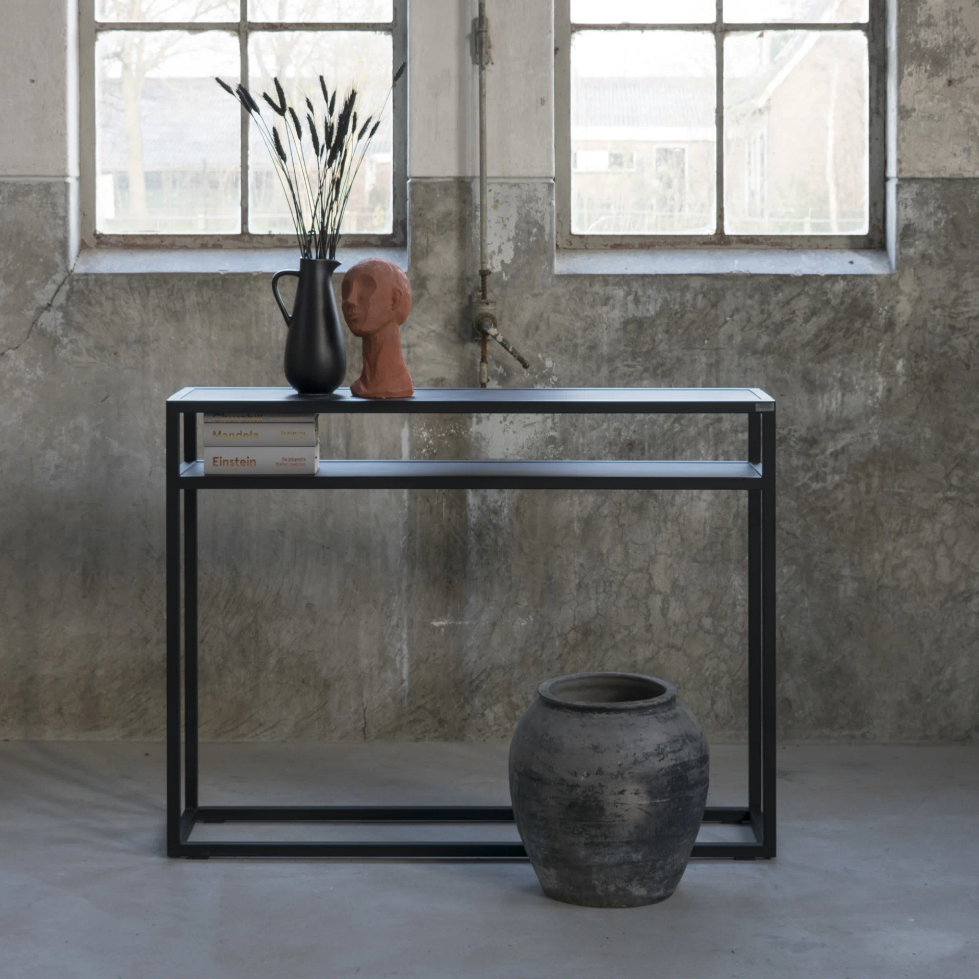 Spinder Design DANIËL Side Table 120 - Schwarz