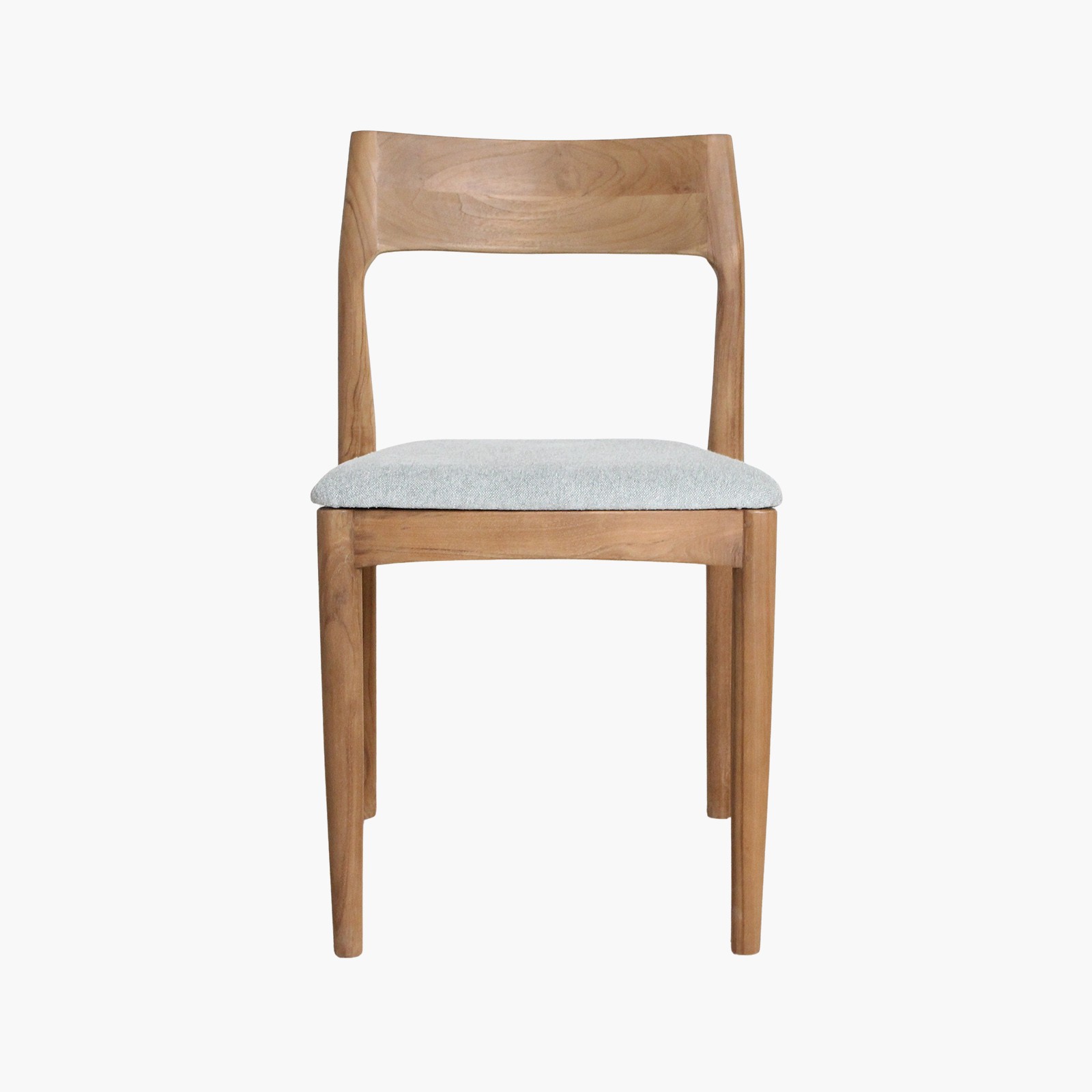 Raw Materials Freya Esszimmerstuhl aus Teakholz hellgrün