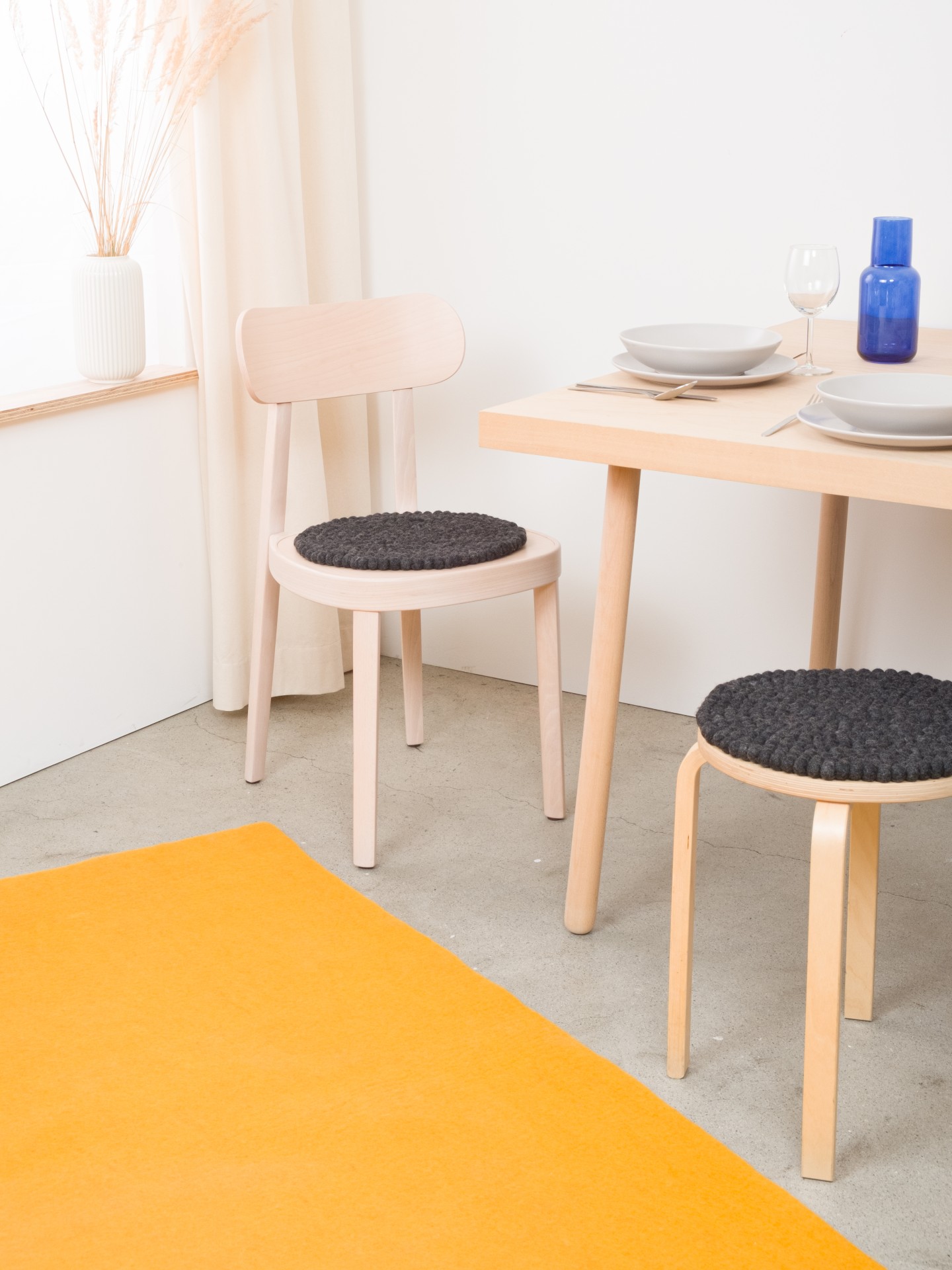 myfelt Hugo - Filzkugel Sitzauflage rund
