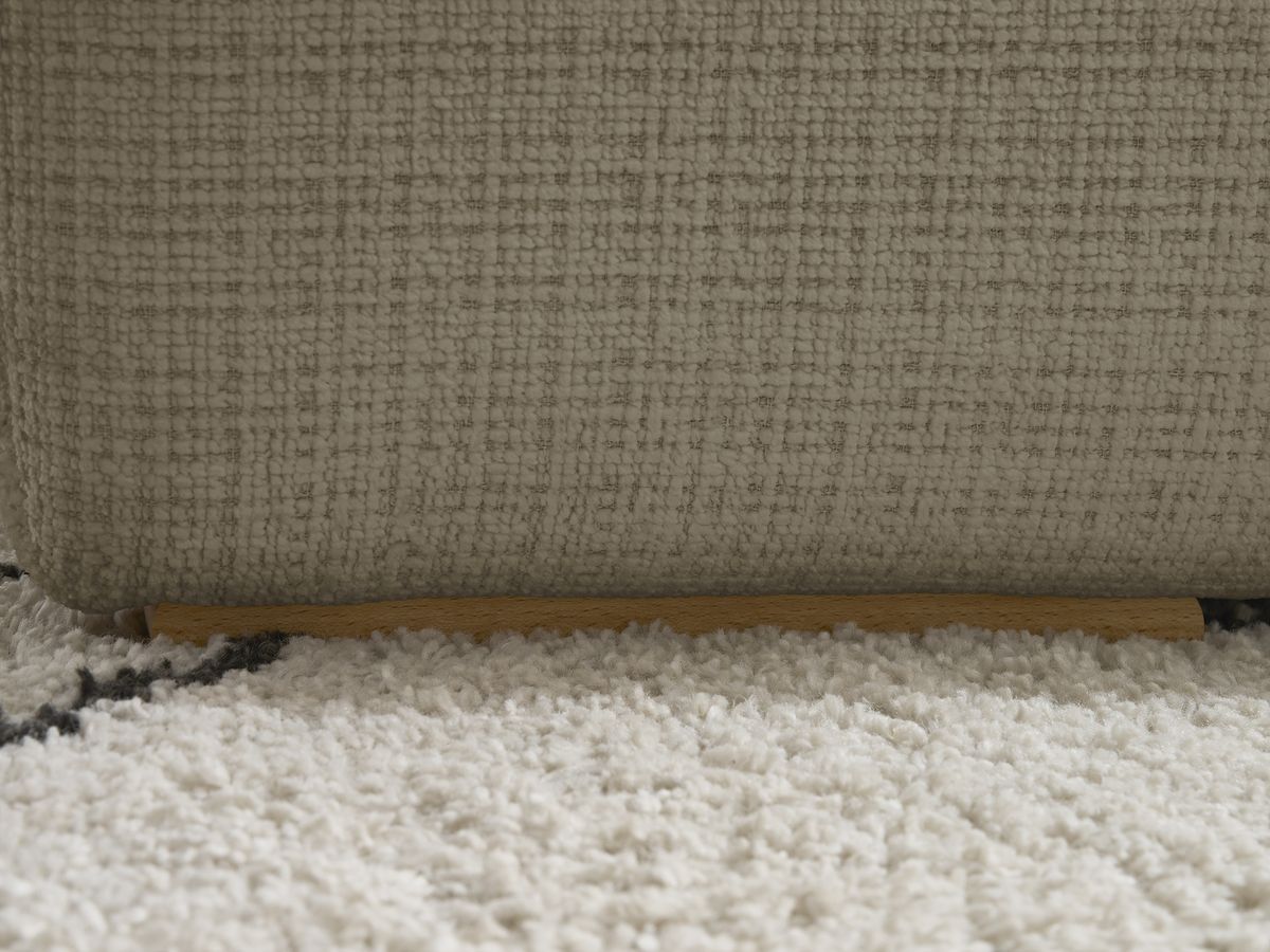 Bobochic Anakin Pouf Strukturstoff Taupe