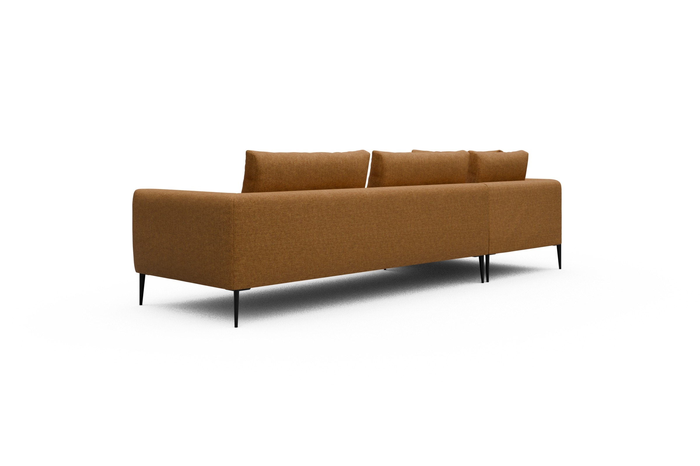 Ecksofa Paul Relax-Ecke rechts mit 3-Sitzer Sama-Cur