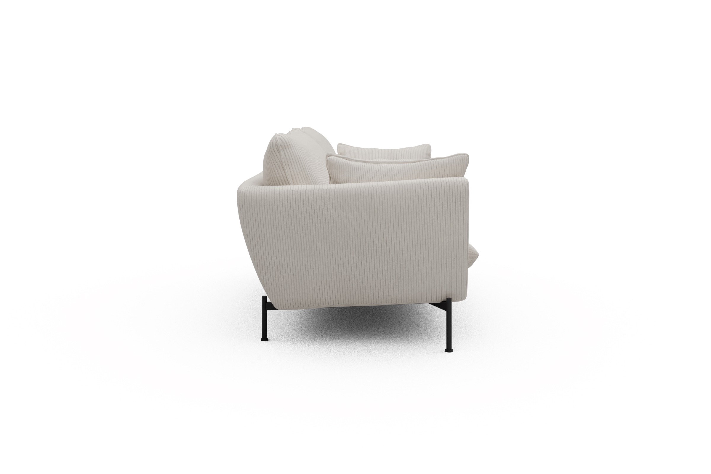 Sofa Anton 2-Sitzer Corduroy-Ivory