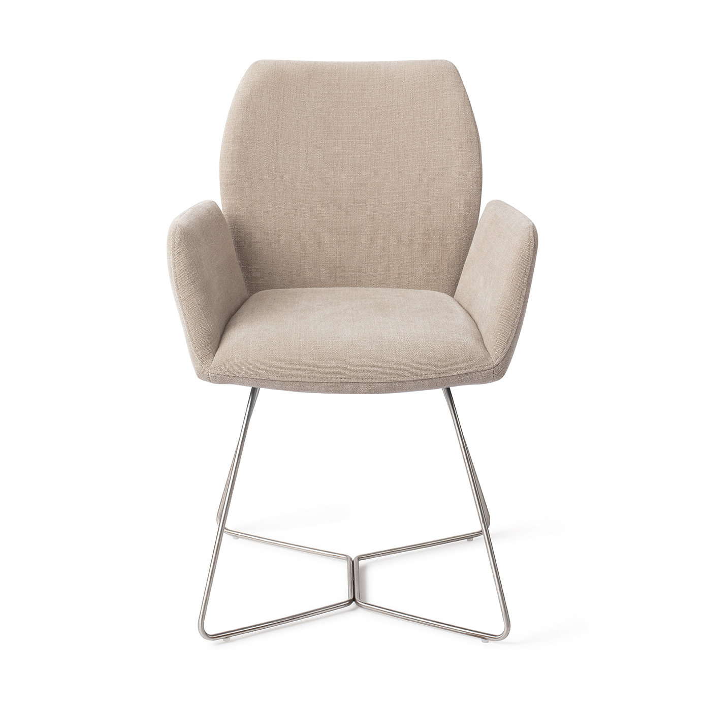 Jesper Home Esszimmerstuhl Misaki Sand Strand Beehive Stahl