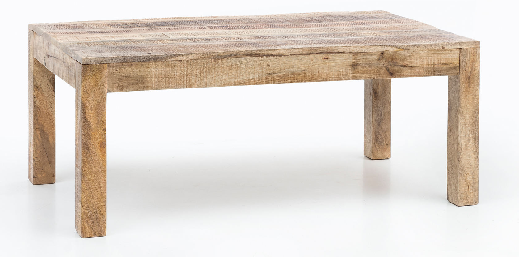 Couchtisch Nordby Mango Massivholz Braun 110 × 60 × 47 cm