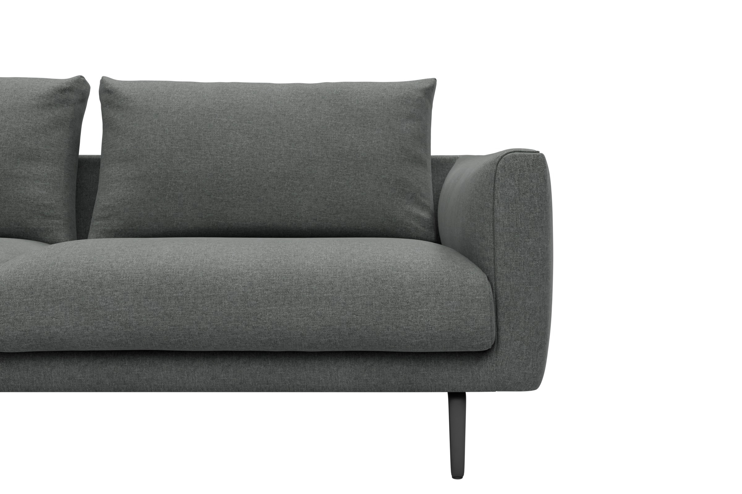 Sofa Karl 3-Sitzer Satya-Steel