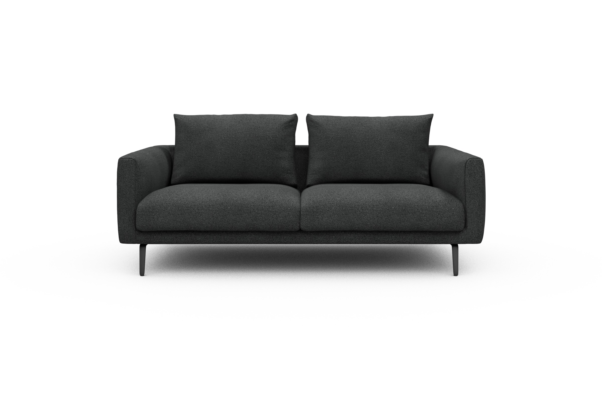 Skandi Home Sofa Karl 2-5-Sitzer Boucle-Charcoal moebelfaktor
