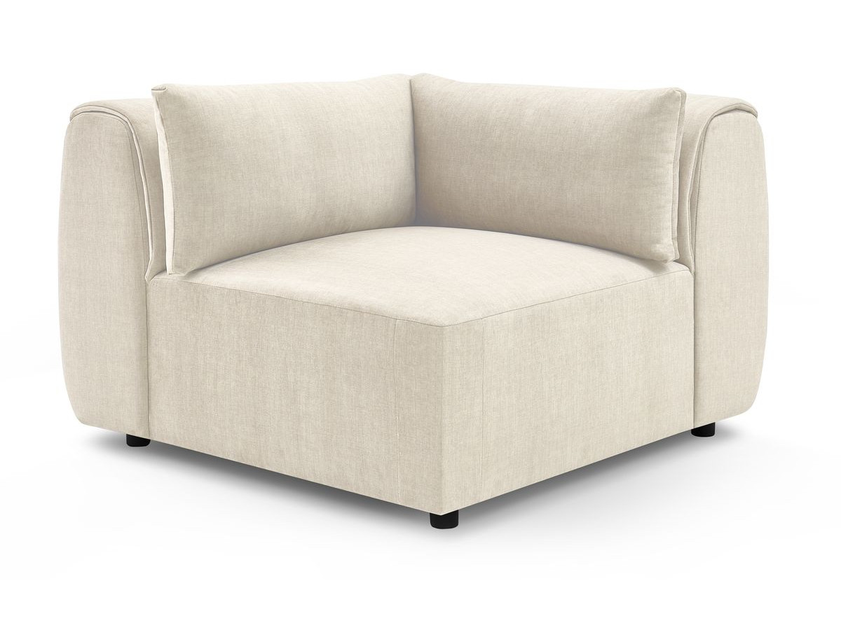 Bobochic Jeanne Eckmodul Samt Beige
