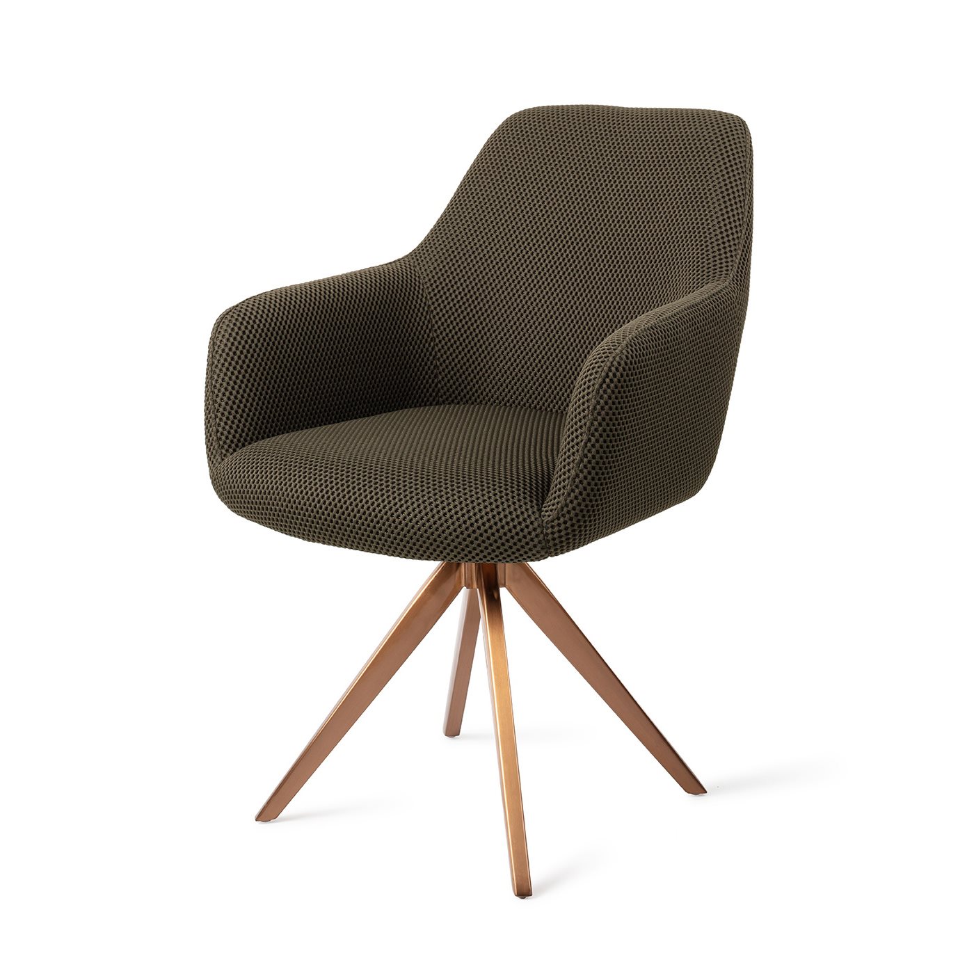 Jesper Home Esszimmerstuhl Hiroo Jungle-Jewel Turn Rosa