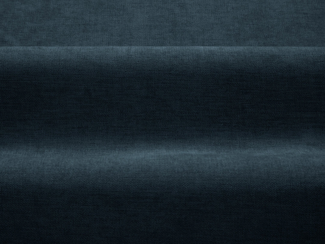 Micadoni Ada Sofa 4-Sitzer Strukturierter Stoff Wind Marineblau