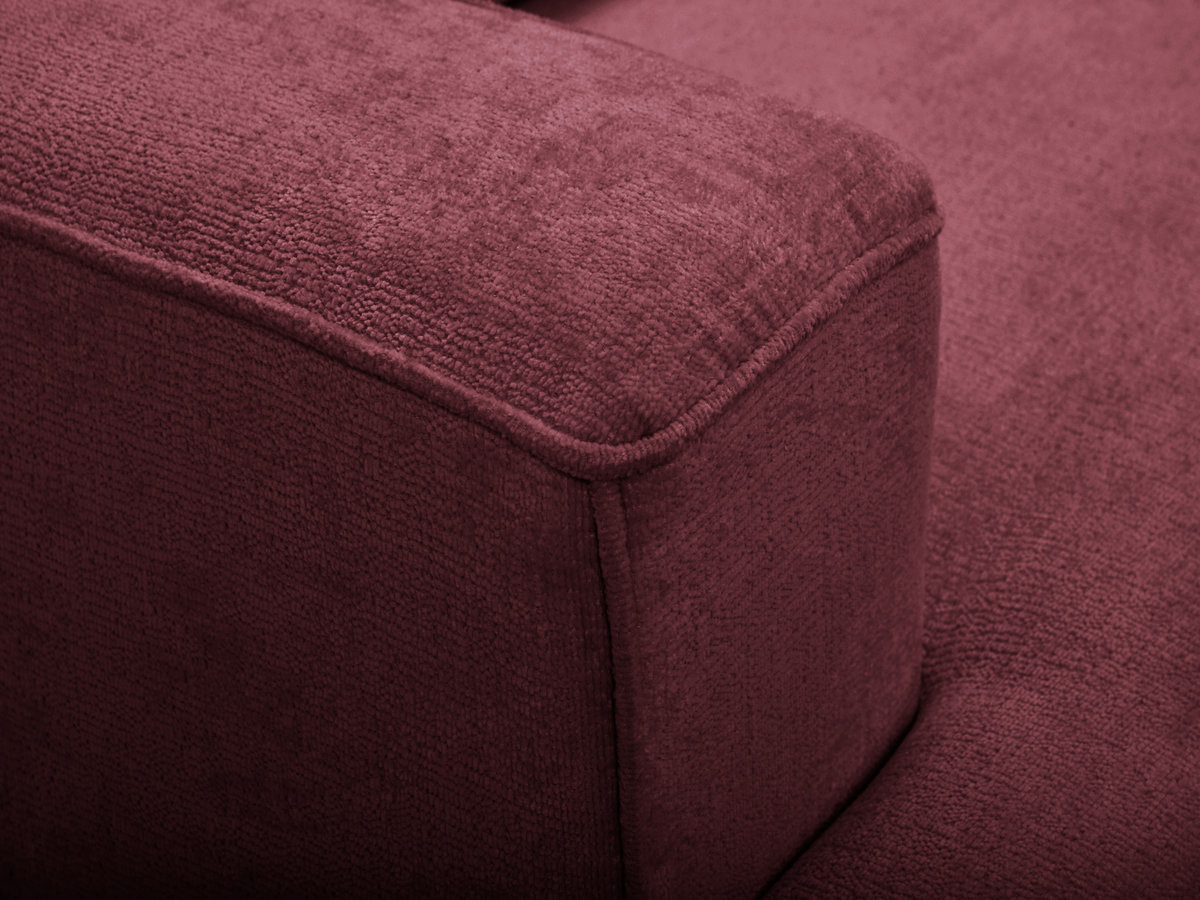 Bobochic Twiny Sofa 3-Sitzer Stoff Rot