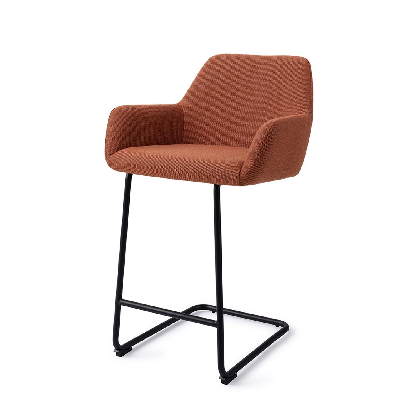 Jesper Home Barhocker Hiroo Hearth-Harmony Arch Schwarz Barhöhe (75cm)