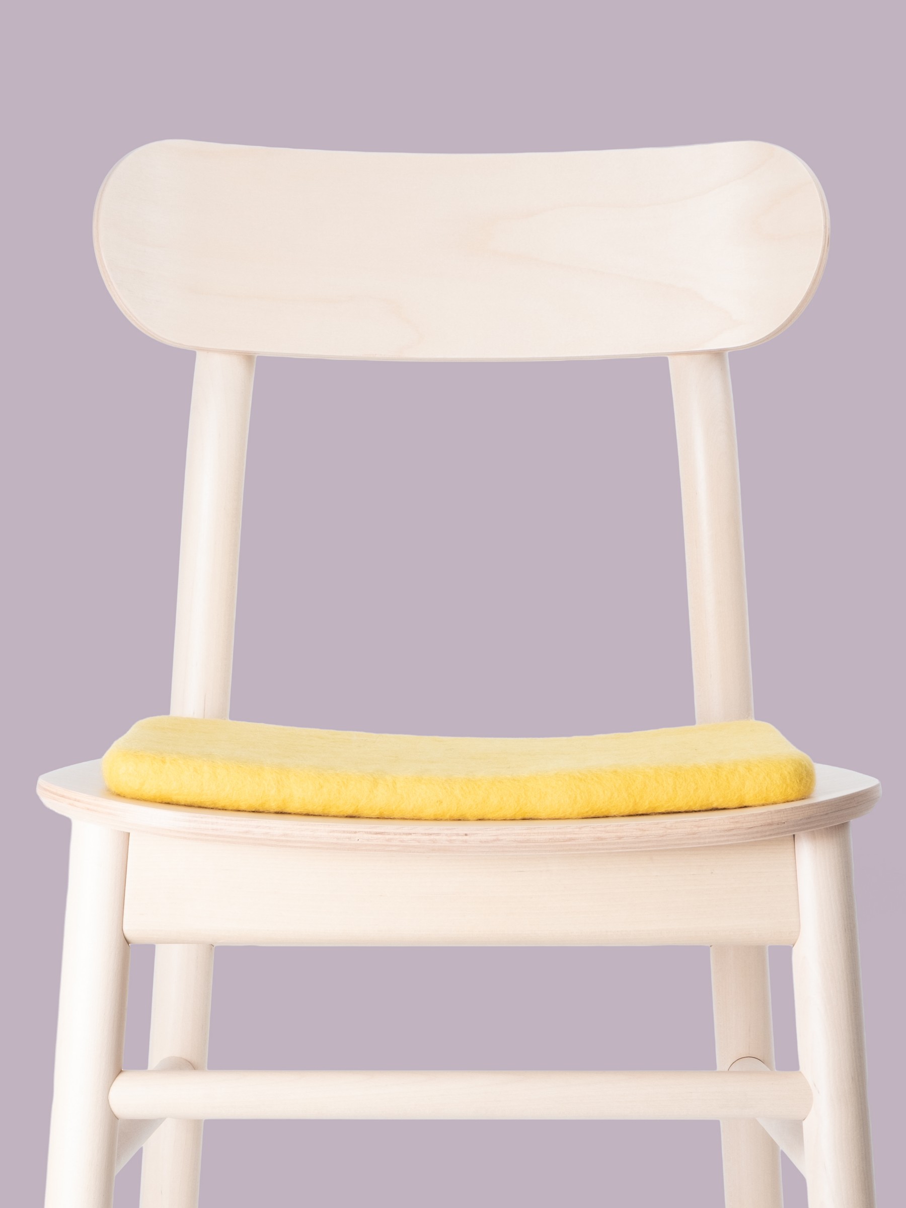 myfelt Kira Filz-Sitzauflage Gelb 36 x 36 cm