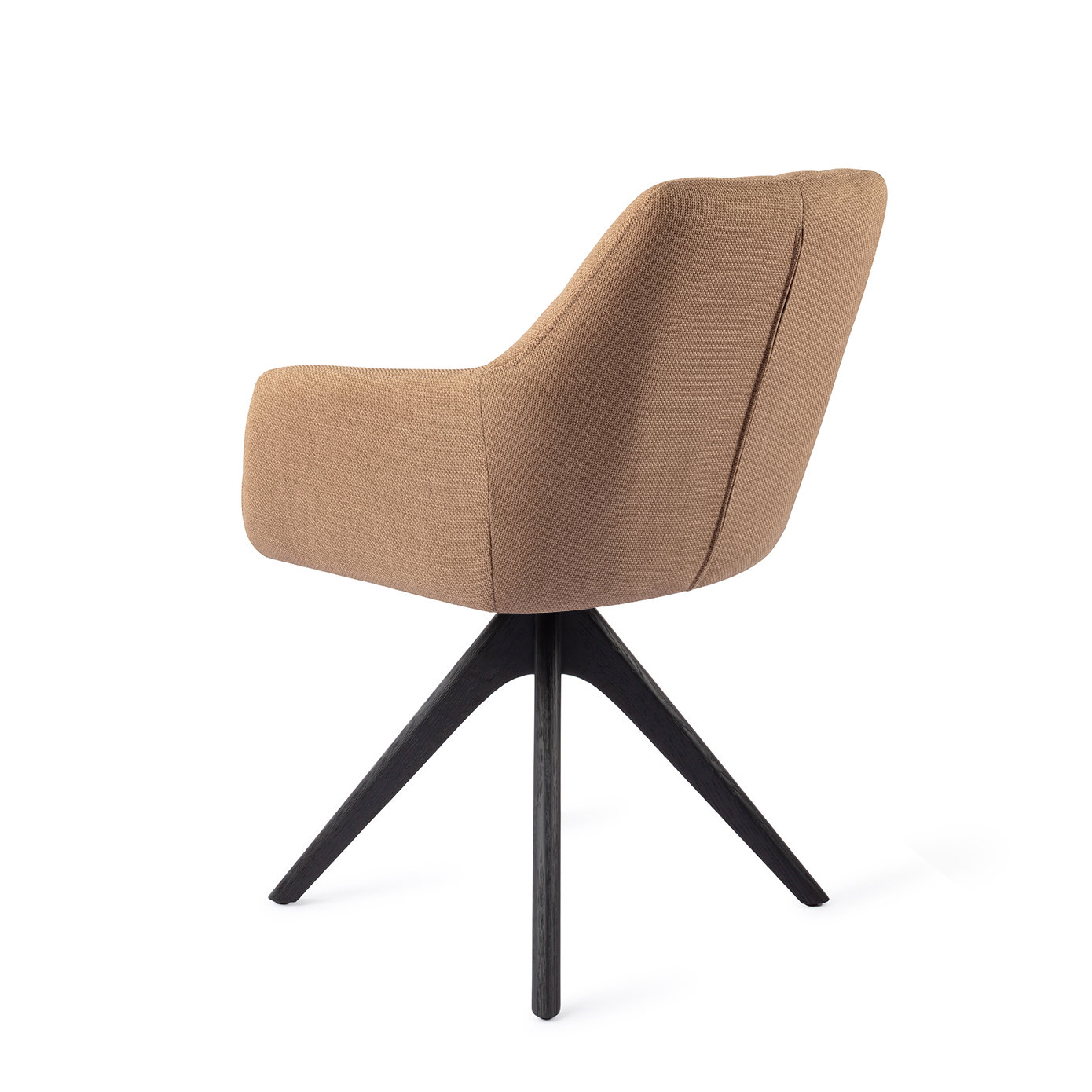 Jesper Home Esszimmerstuhl Noto Toasted Toffee Revolve Eiche Schwarz