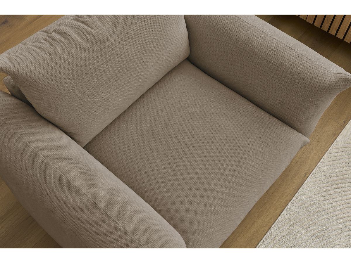 Bobochic Ernest Sessel Stoff Taupe