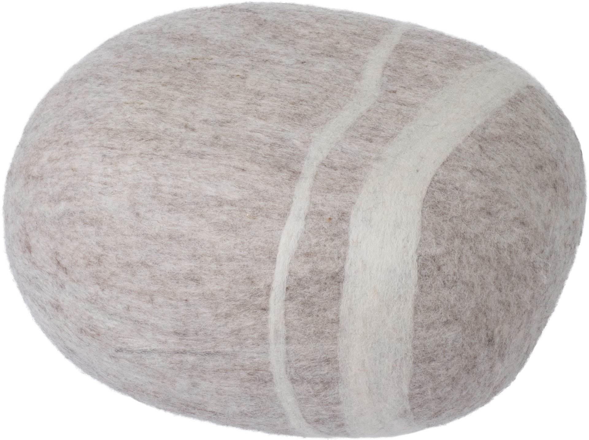 myfelt Bela - Filz Kieselstein beige - Größe M