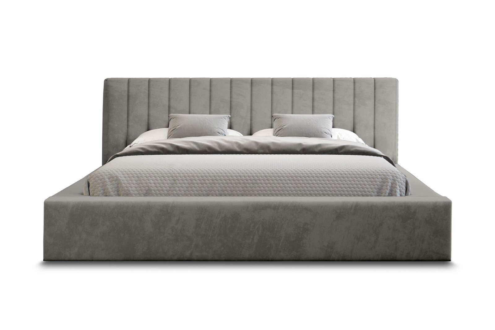 Polsterbett Carno Chenille 160x200 mit Metallrahmen Ditra-New 15