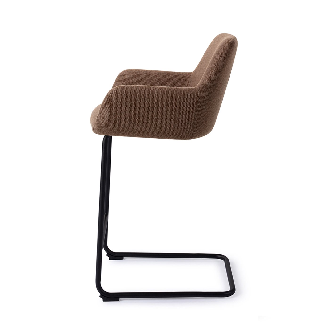 Jesper Home Barhocker Hiroo Rustic-Rye Arch Schwarz Barhöhe (75cm)